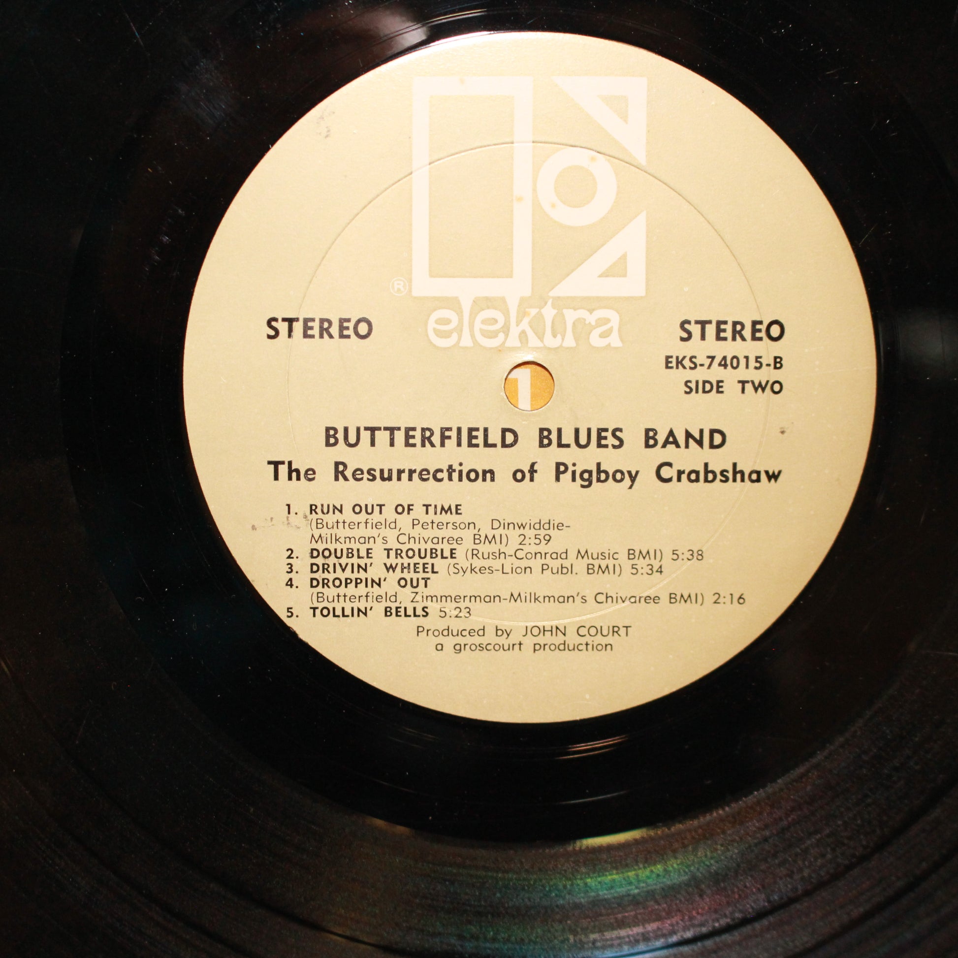 The Paul Butterfield Blues Band : The Resurrection Of Pigboy Crabshaw (LP,Album,Stereo)