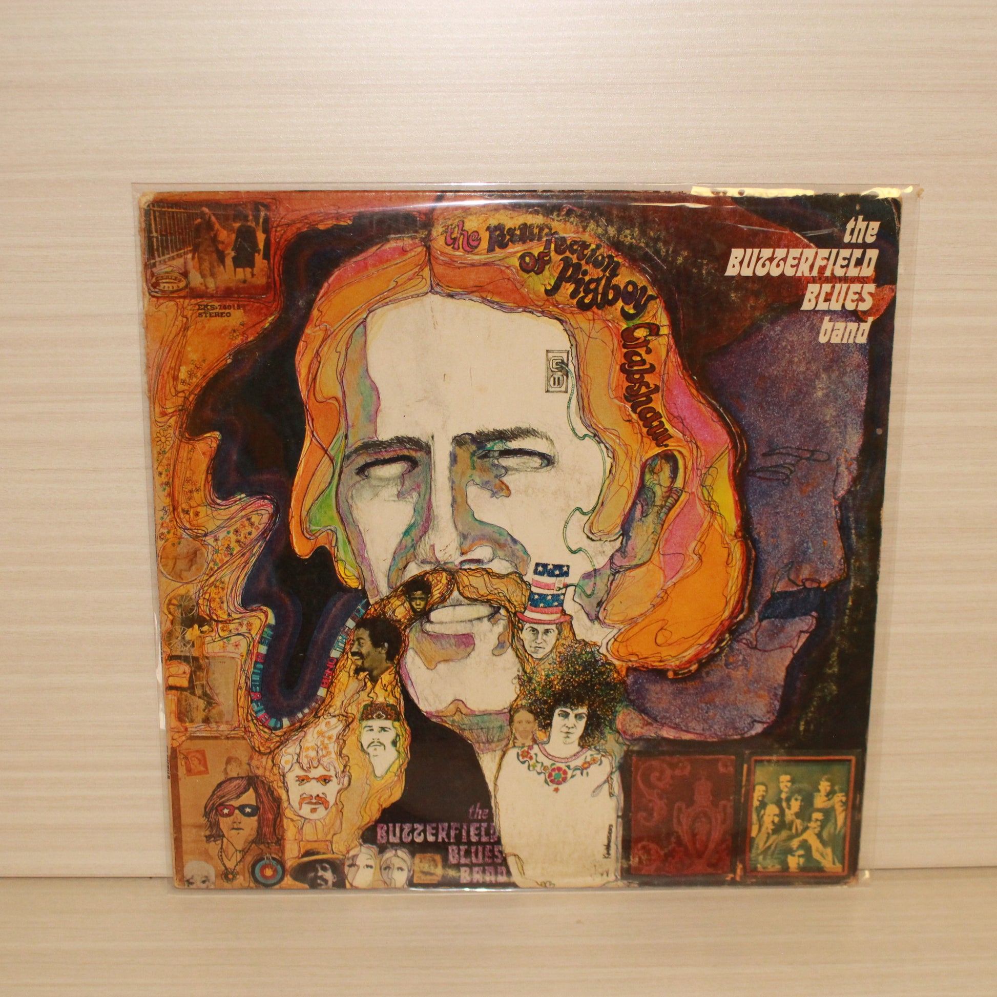 The Paul Butterfield Blues Band : The Resurrection Of Pigboy Crabshaw (LP,Album,Stereo)
