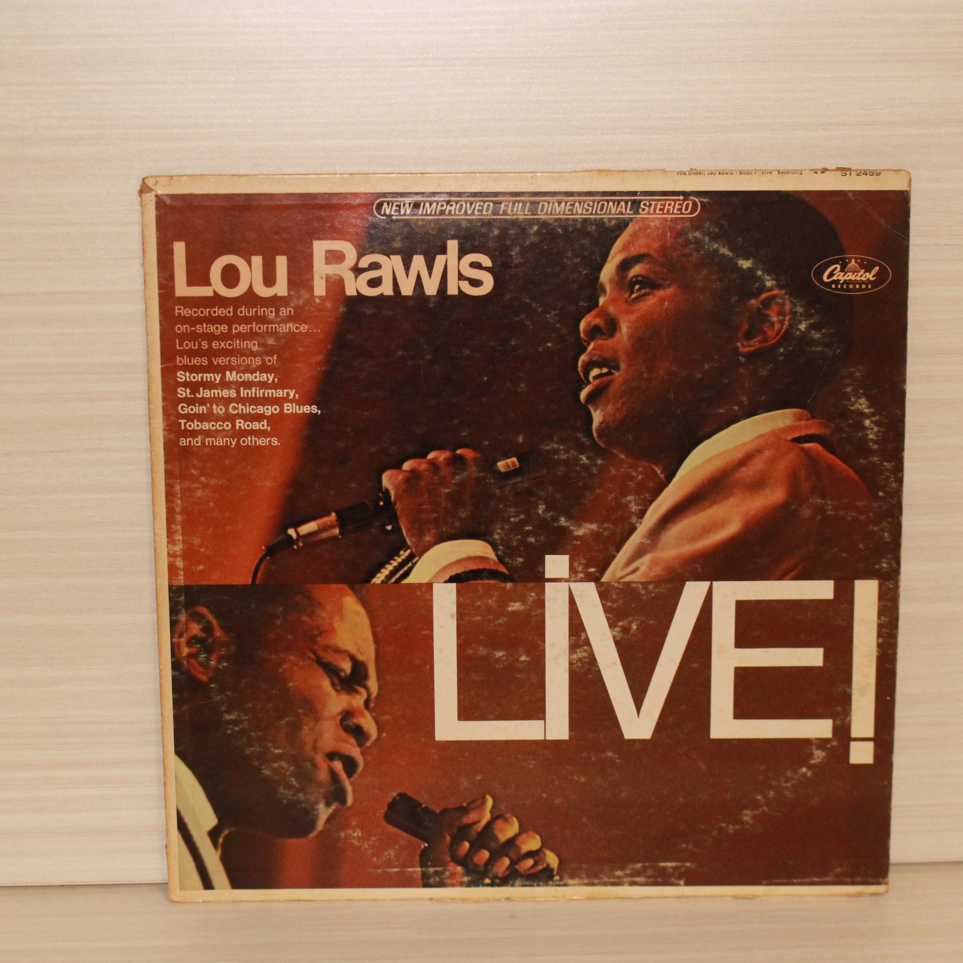 Lou Rawls : Live! (LP,Album,Stereo)