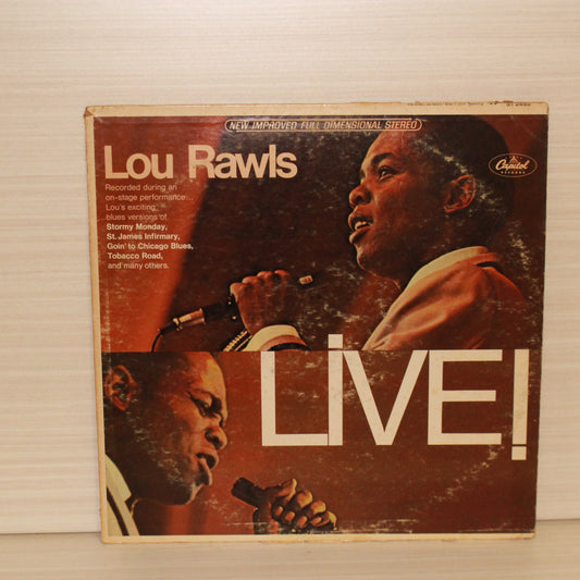 Lou Rawls : Live! (LP,Album,Stereo)