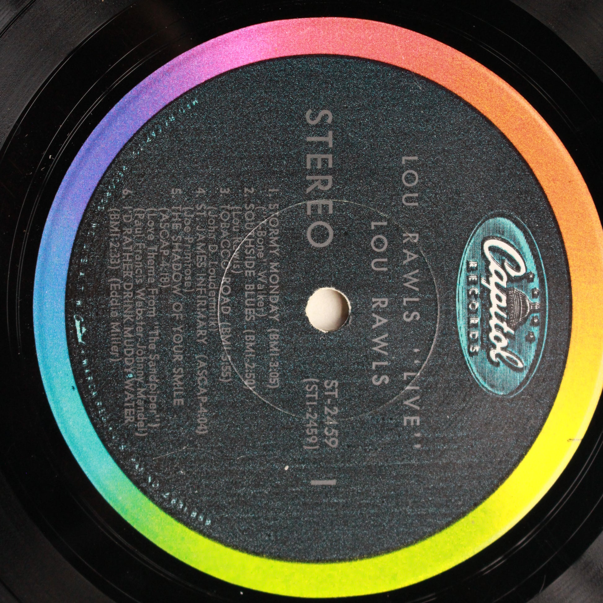 Lou Rawls : Live! (LP,Album,Stereo)