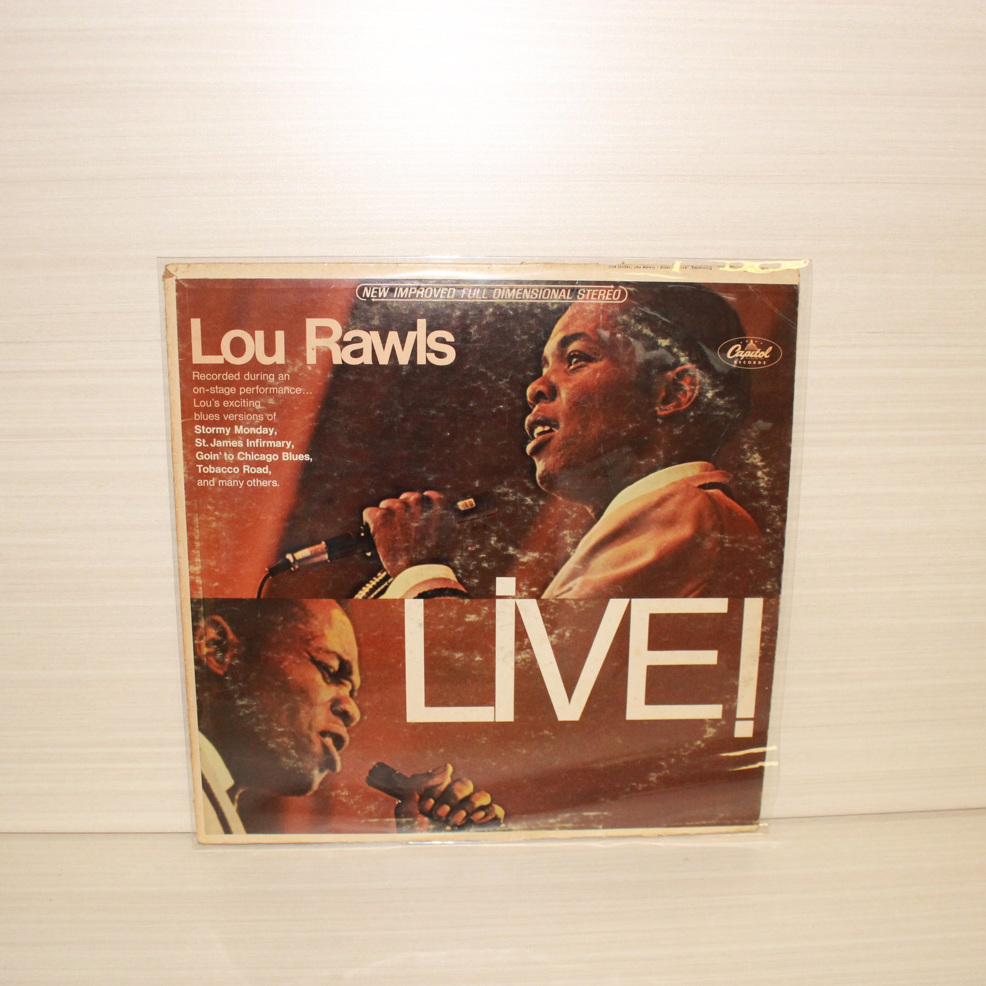 Lou Rawls : Live! (LP,Album,Stereo)