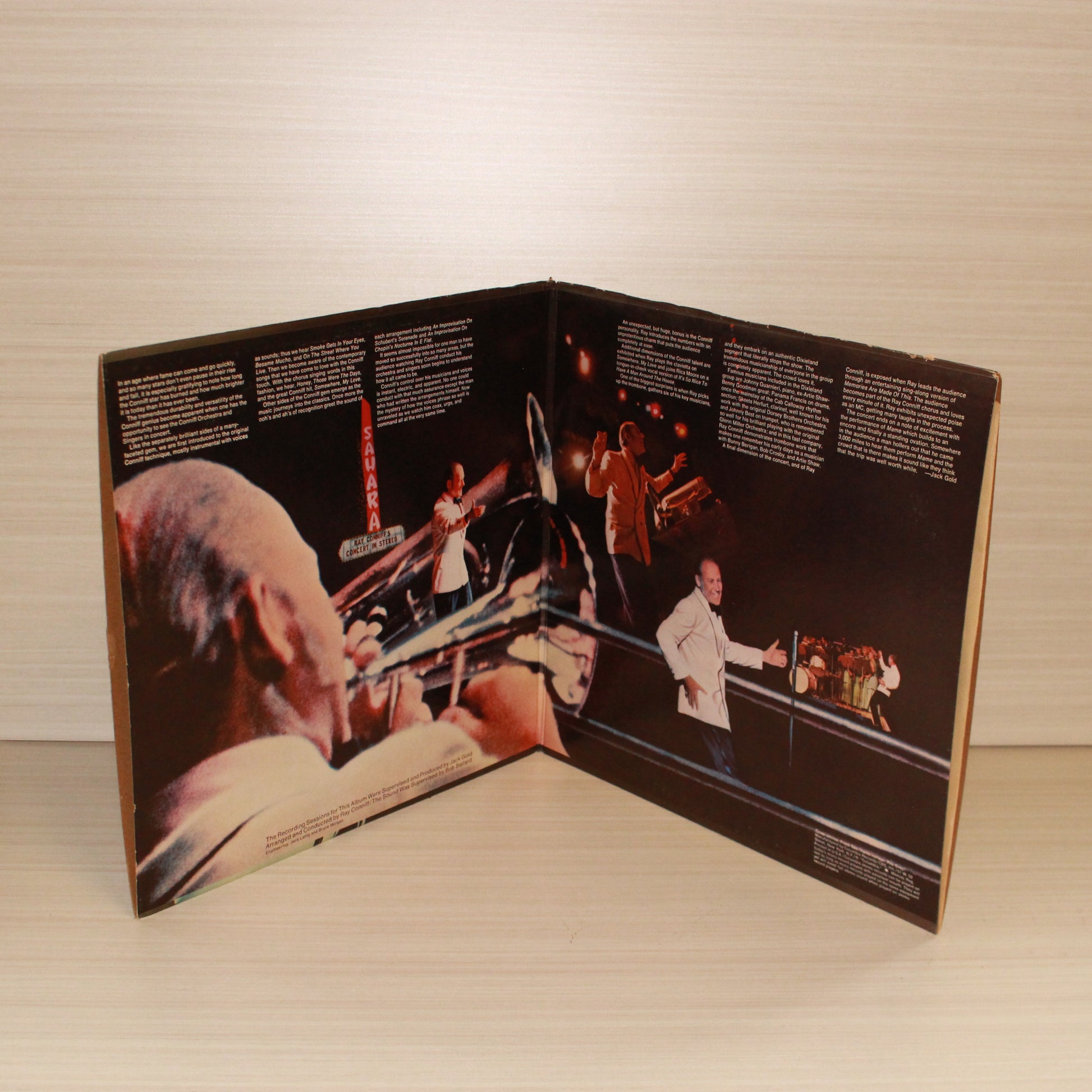 Ray Conniff And The Singers : Ray Conniff's Concert In Stereo (Live At The Sahara/Tahoe) (LP,Album,Stereo)