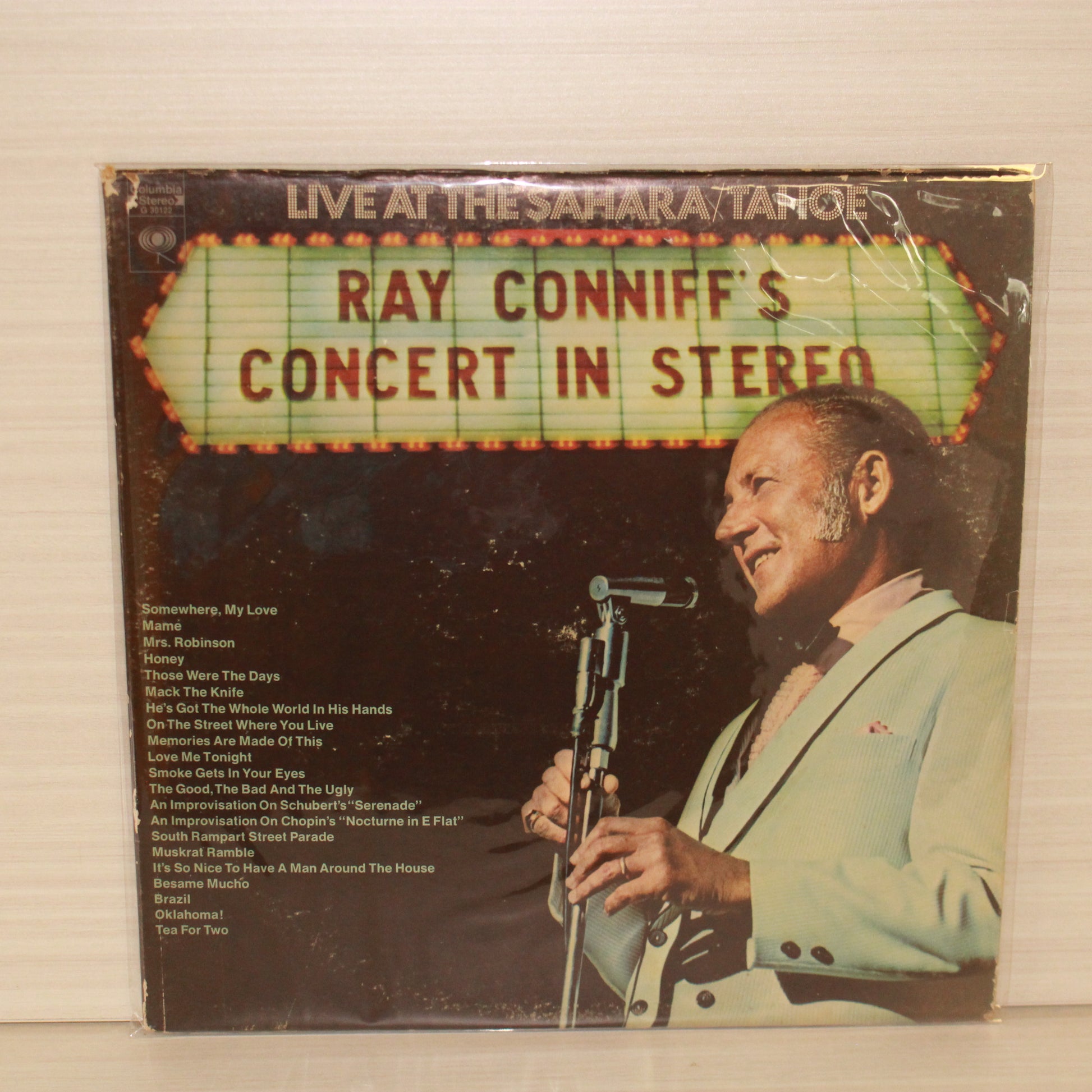 Ray Conniff And The Singers : Ray Conniff's Concert In Stereo (Live At The Sahara/Tahoe) (LP,Album,Stereo)