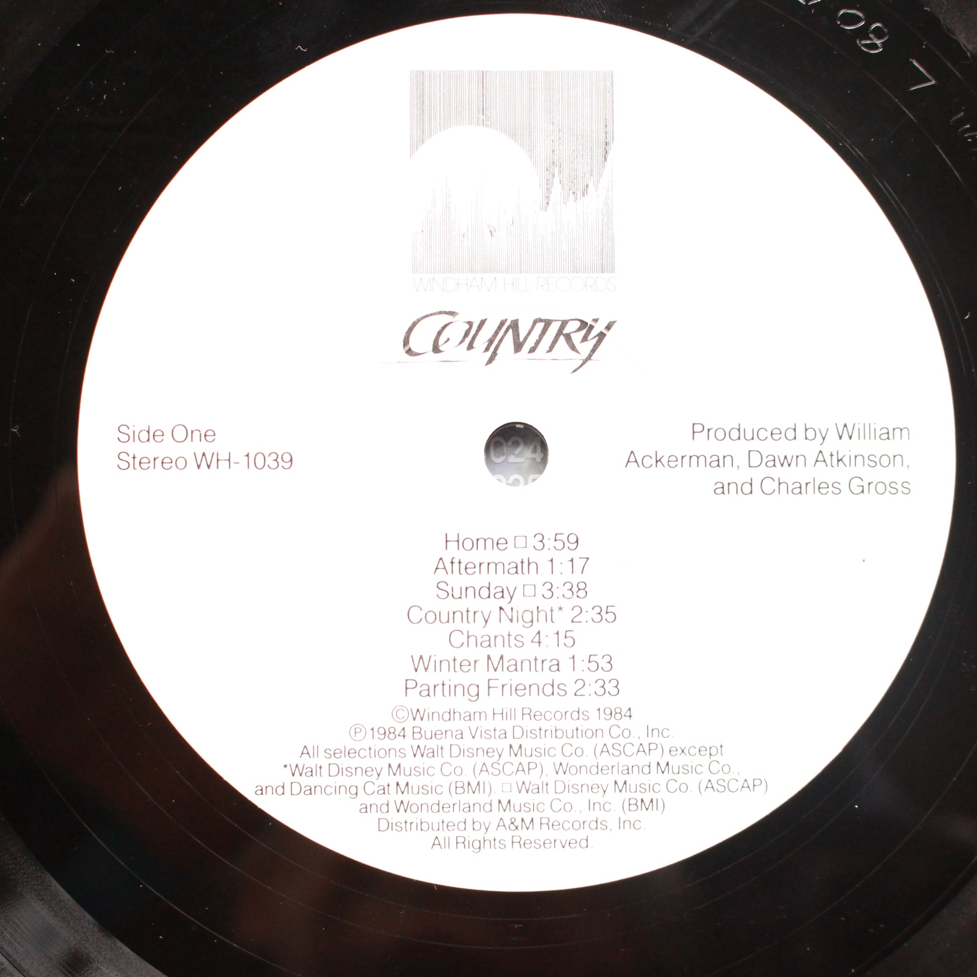 Charles Gross - Windham Hill Artists : Country (An Original Soundtrack Album) (LP,Album)