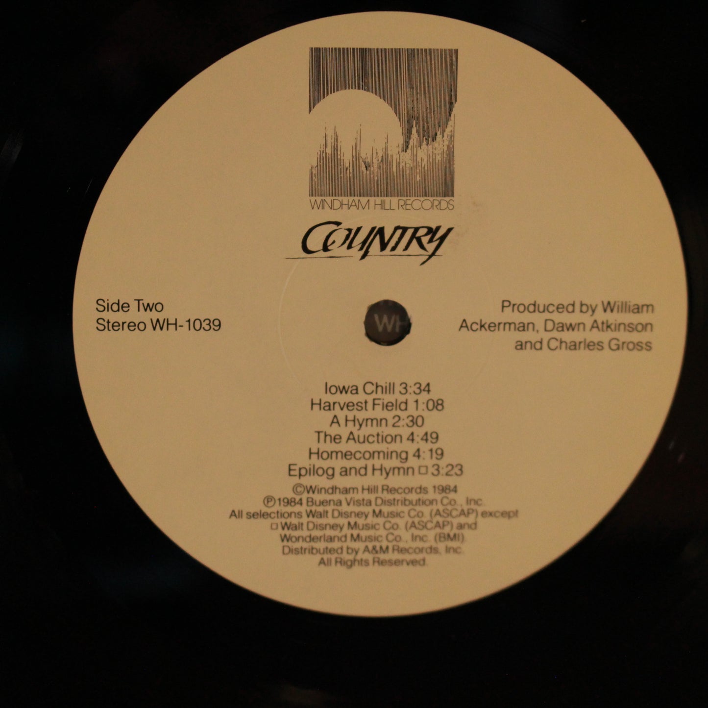 Charles Gross - Windham Hill Artists : Country (An Original Soundtrack Album) (LP,Album)