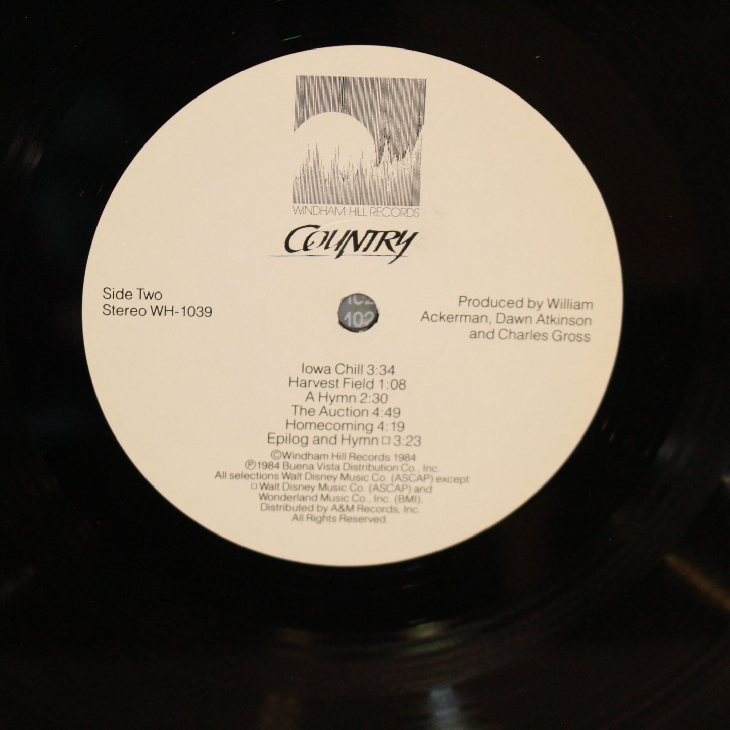 Charles Gross - Windham Hill Artists : Country (An Original Soundtrack Album) (LP,Album)