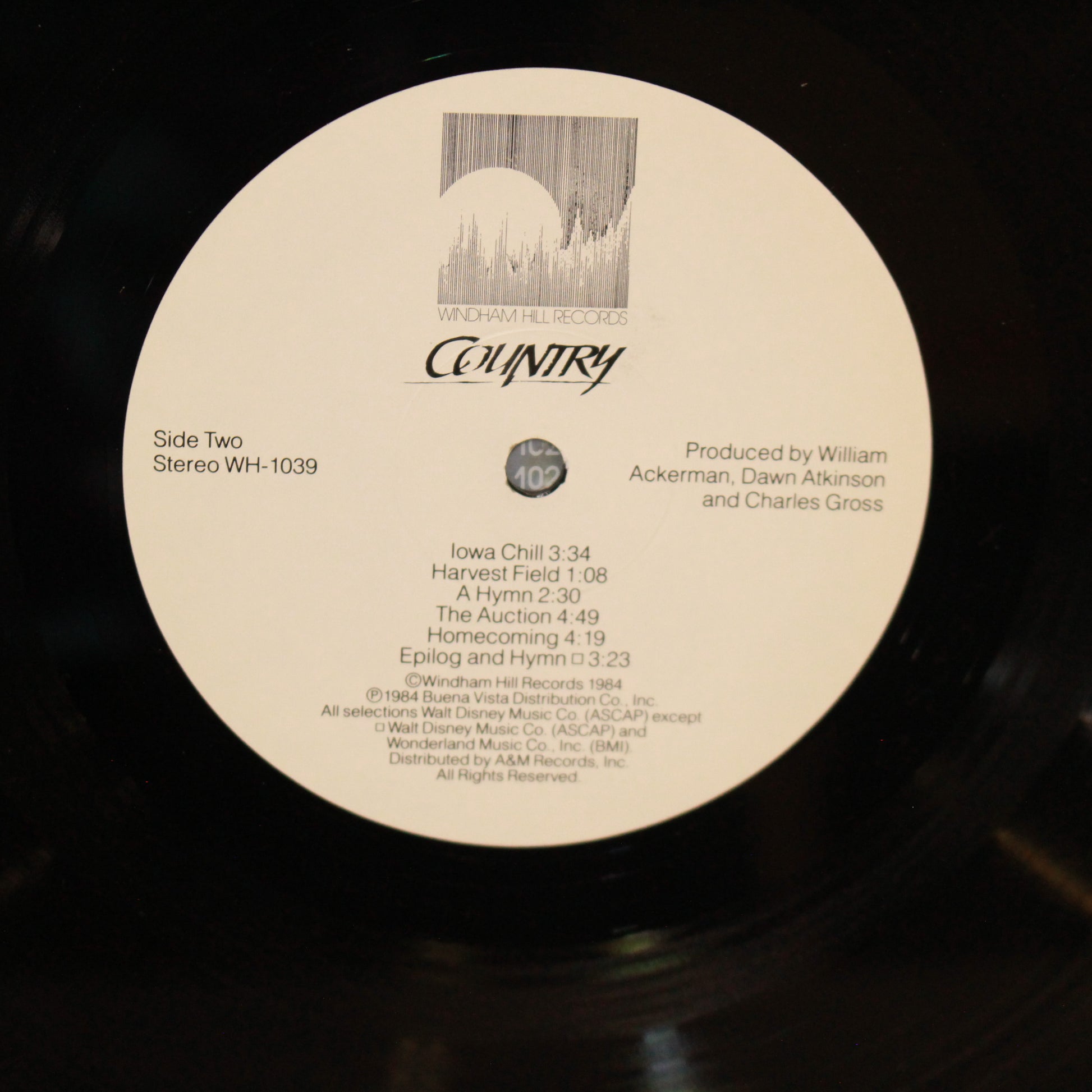 Charles Gross - Windham Hill Artists : Country (An Original Soundtrack Album) (LP,Album)