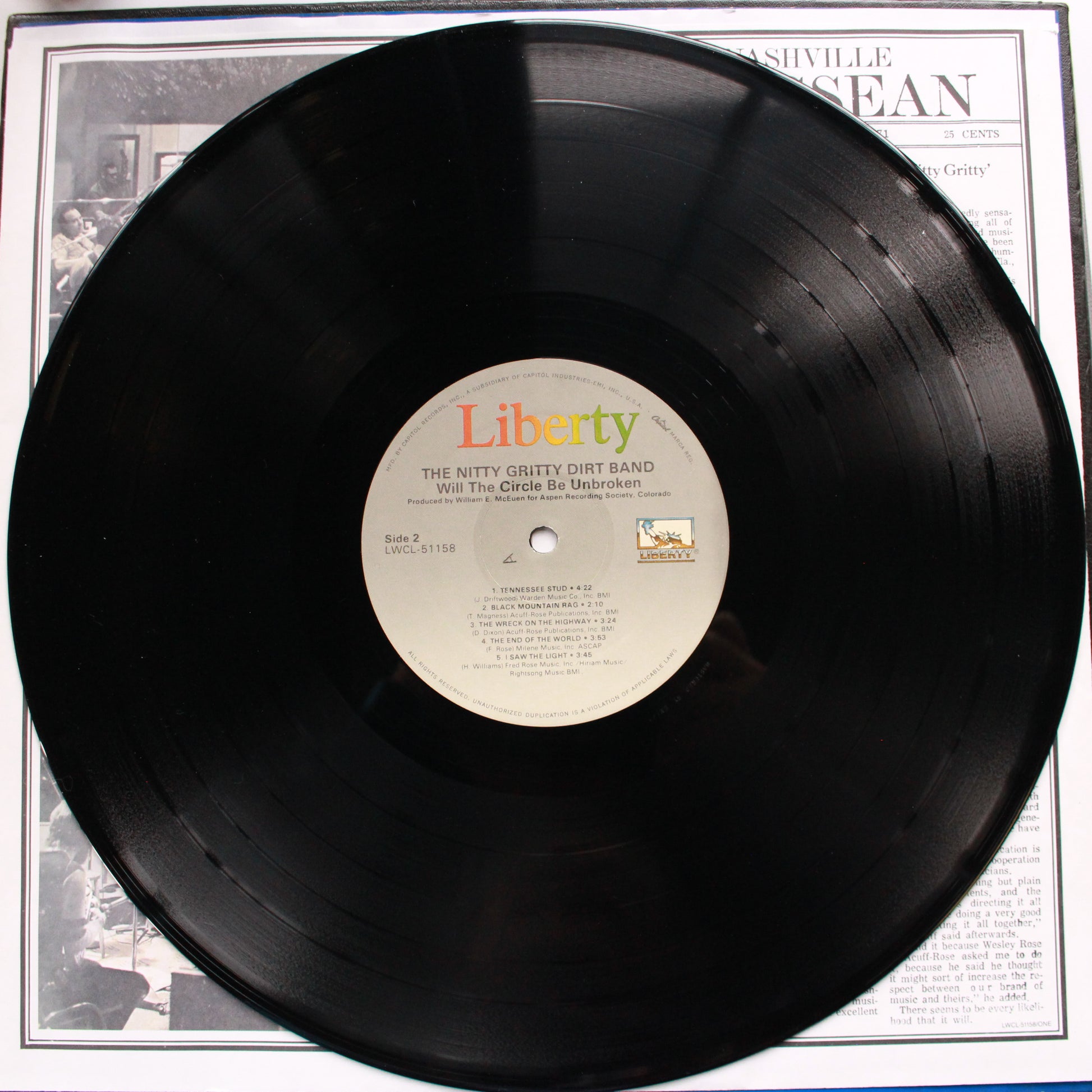 Nitty Gritty Dirt Band : Will The Circle Be Unbroken (LP,Reissue)