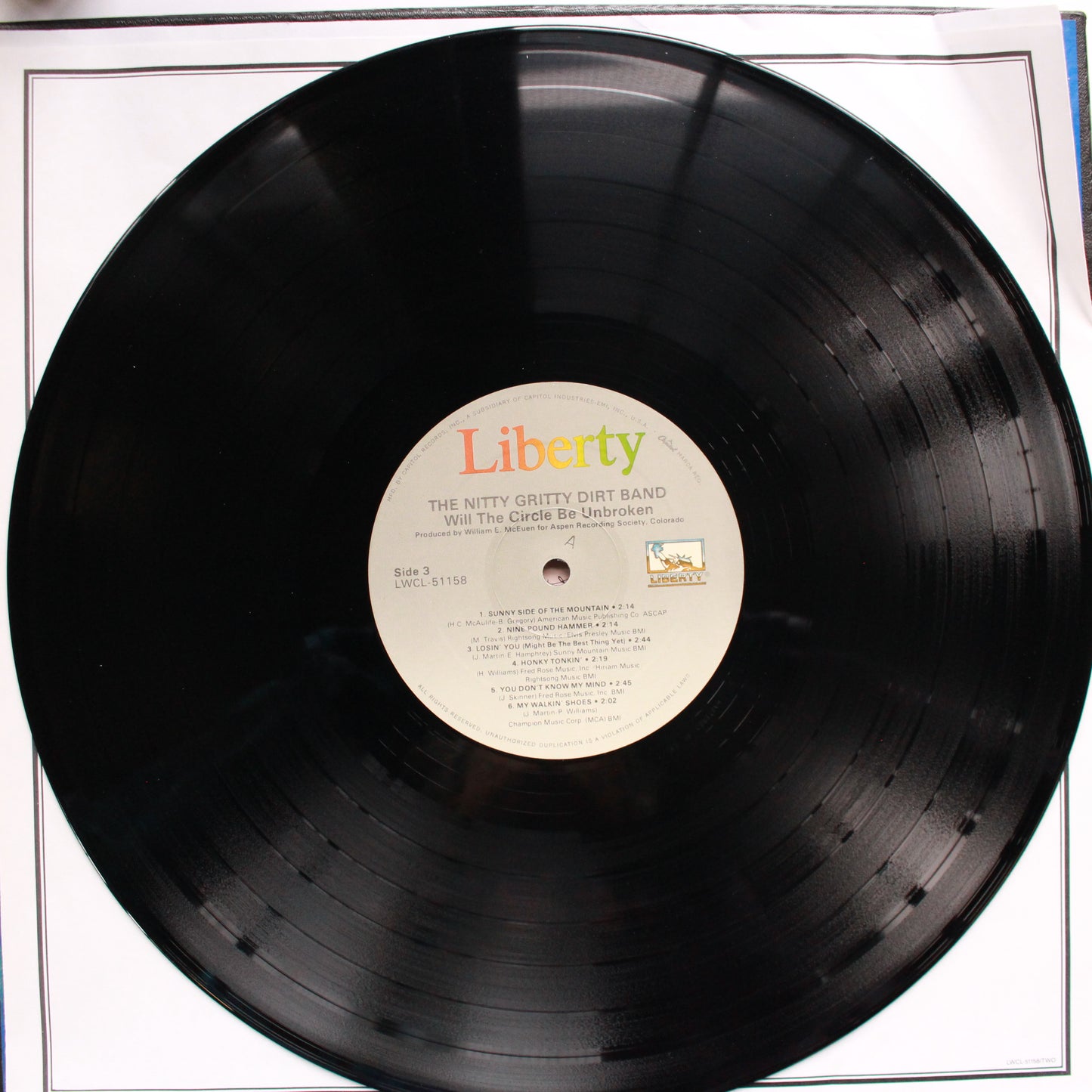 Nitty Gritty Dirt Band : Will The Circle Be Unbroken (LP,Reissue)
