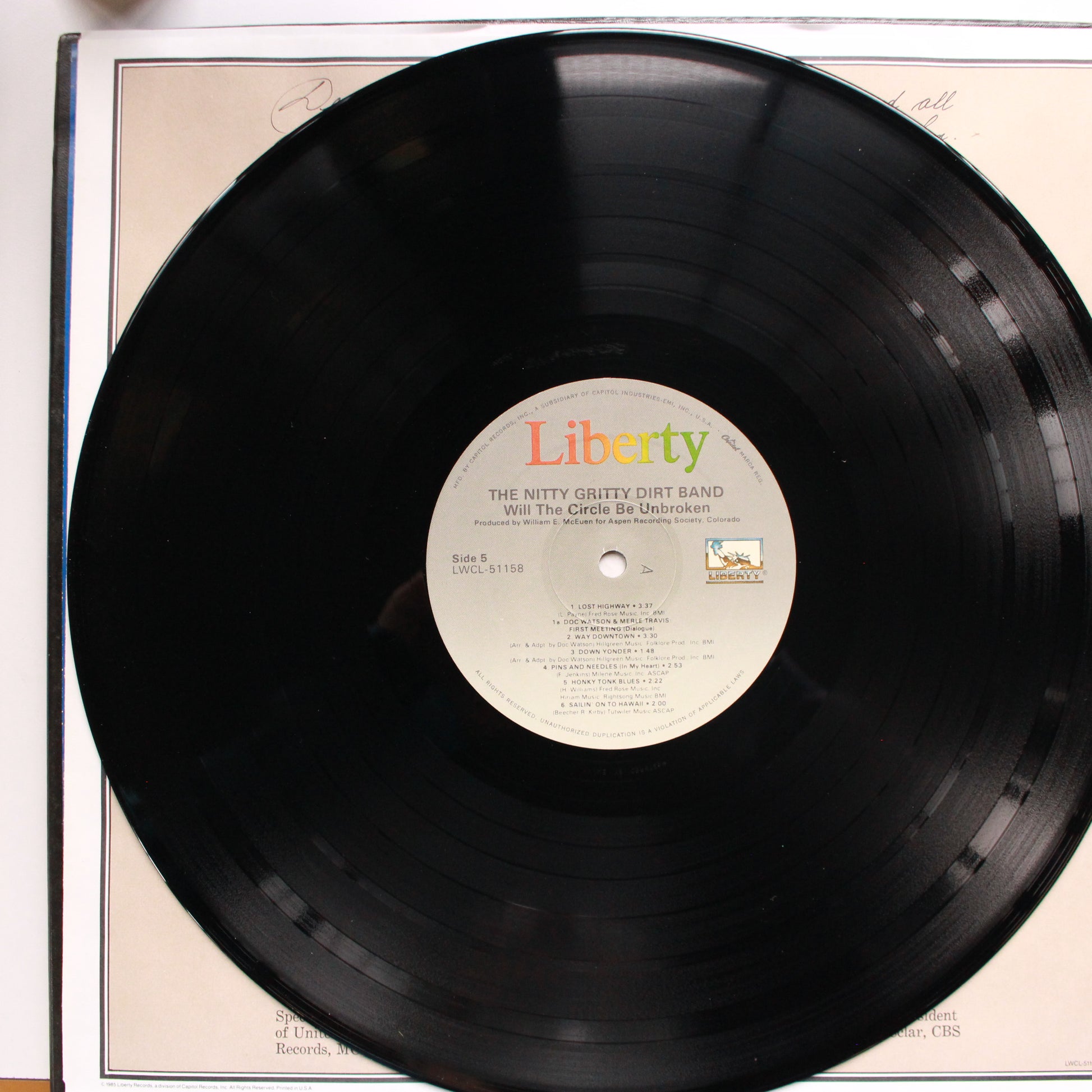 Nitty Gritty Dirt Band : Will The Circle Be Unbroken (LP,Reissue)