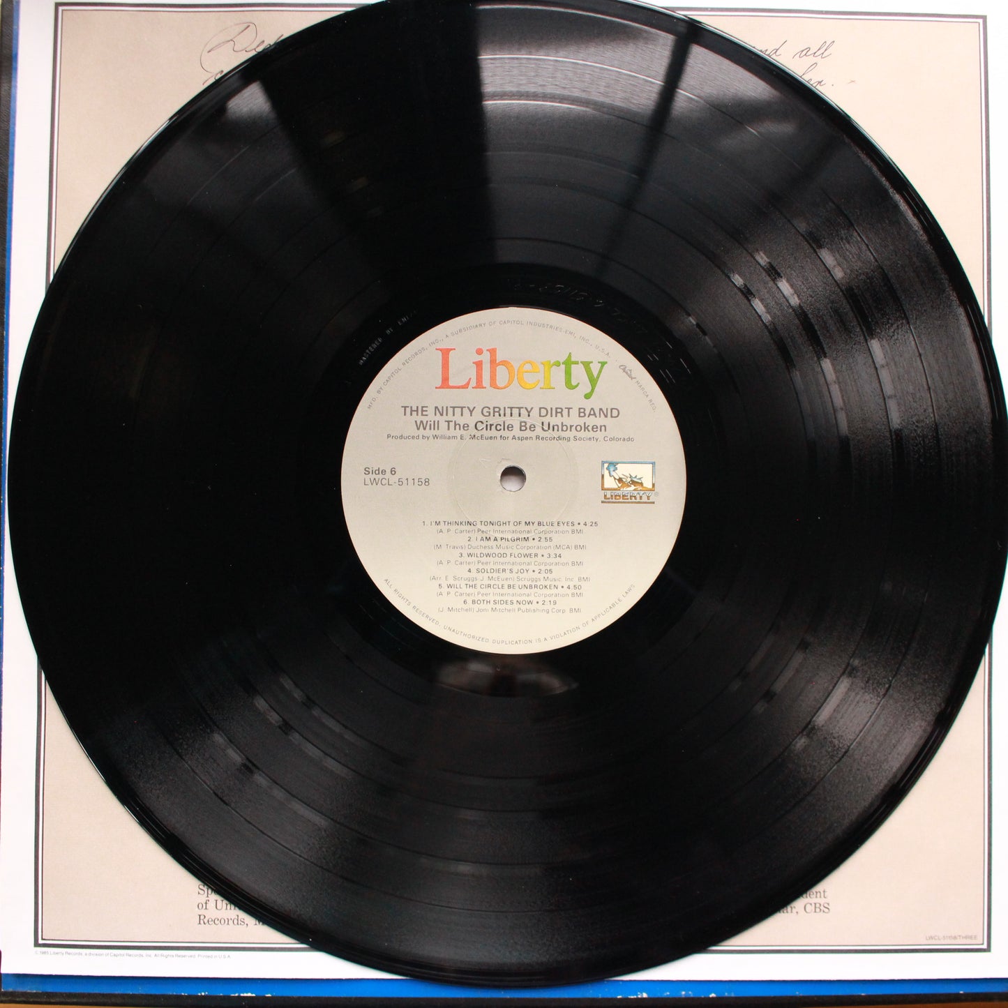 Nitty Gritty Dirt Band : Will The Circle Be Unbroken (LP,Reissue)