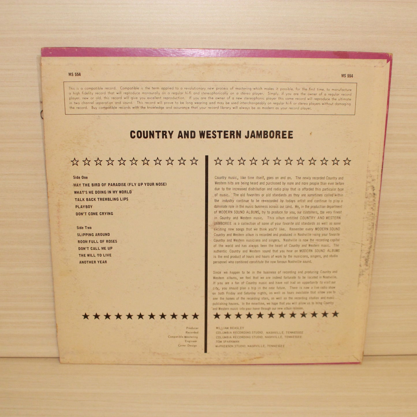 Unknown Artist : Country & Western Jamboree (LP,Album)