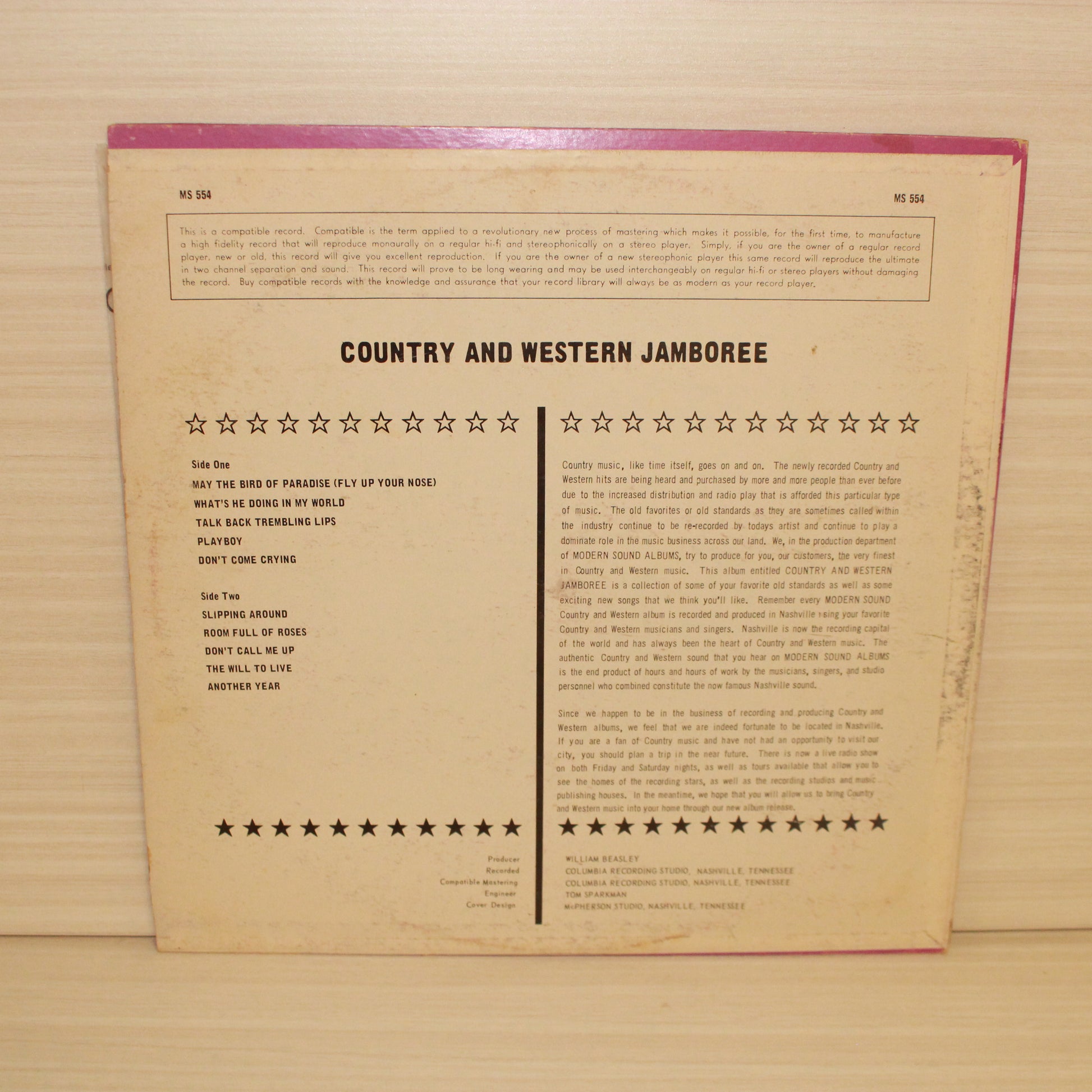 Unknown Artist : Country & Western Jamboree (LP,Album)