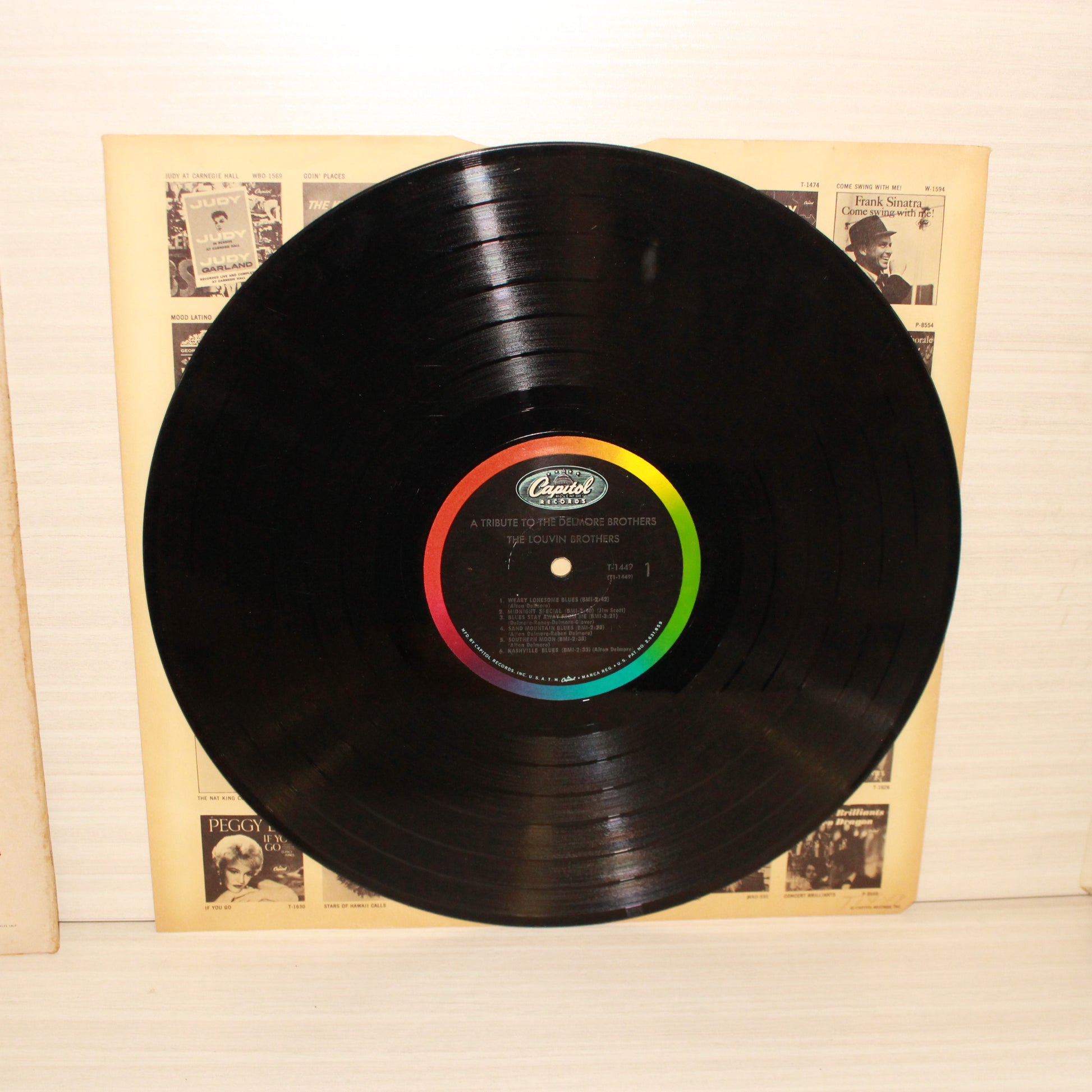 The Louvin Brothers : A Tribute To The Delmore Brothers (LP,Mono)