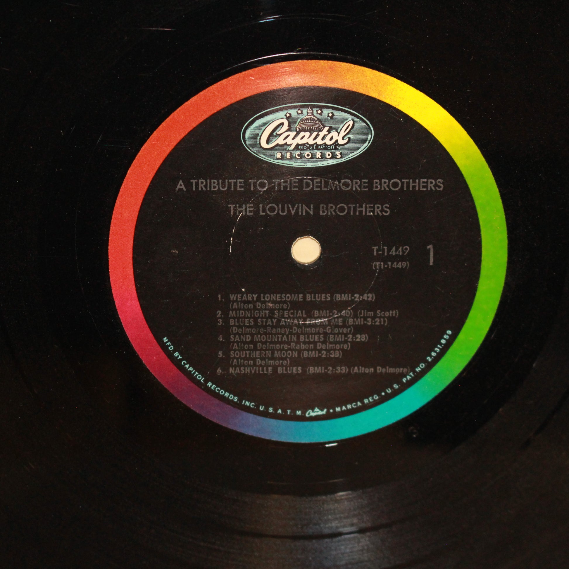 The Louvin Brothers : A Tribute To The Delmore Brothers (LP,Mono)