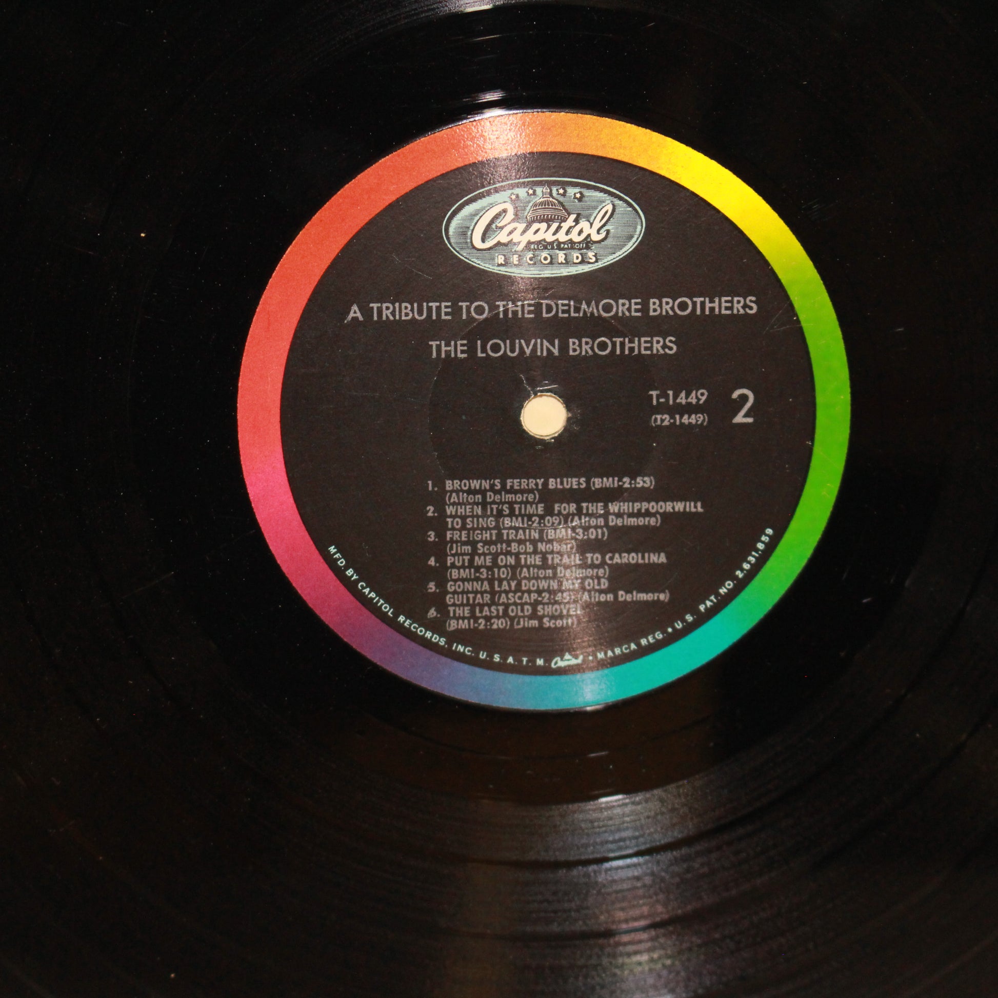 The Louvin Brothers : A Tribute To The Delmore Brothers (LP,Mono)