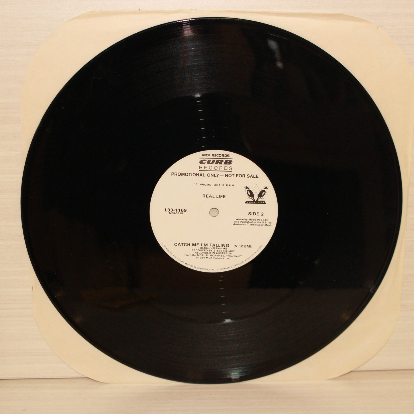 Real Life : Send Me An Angel / Catch Me I'm Falling (12",33 ⅓ RPM,Promo)