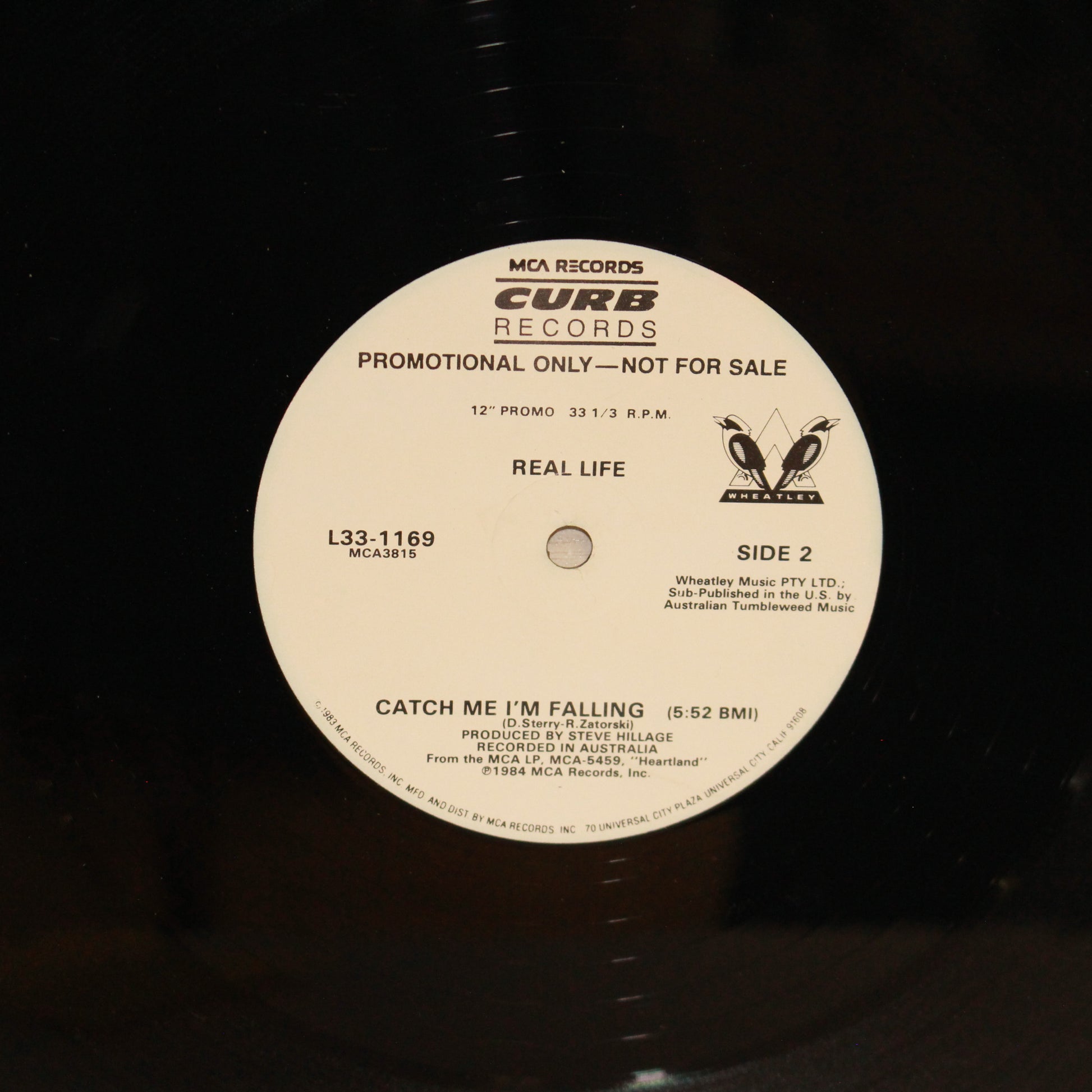 Real Life : Send Me An Angel / Catch Me I'm Falling (12",33 ⅓ RPM,Promo)