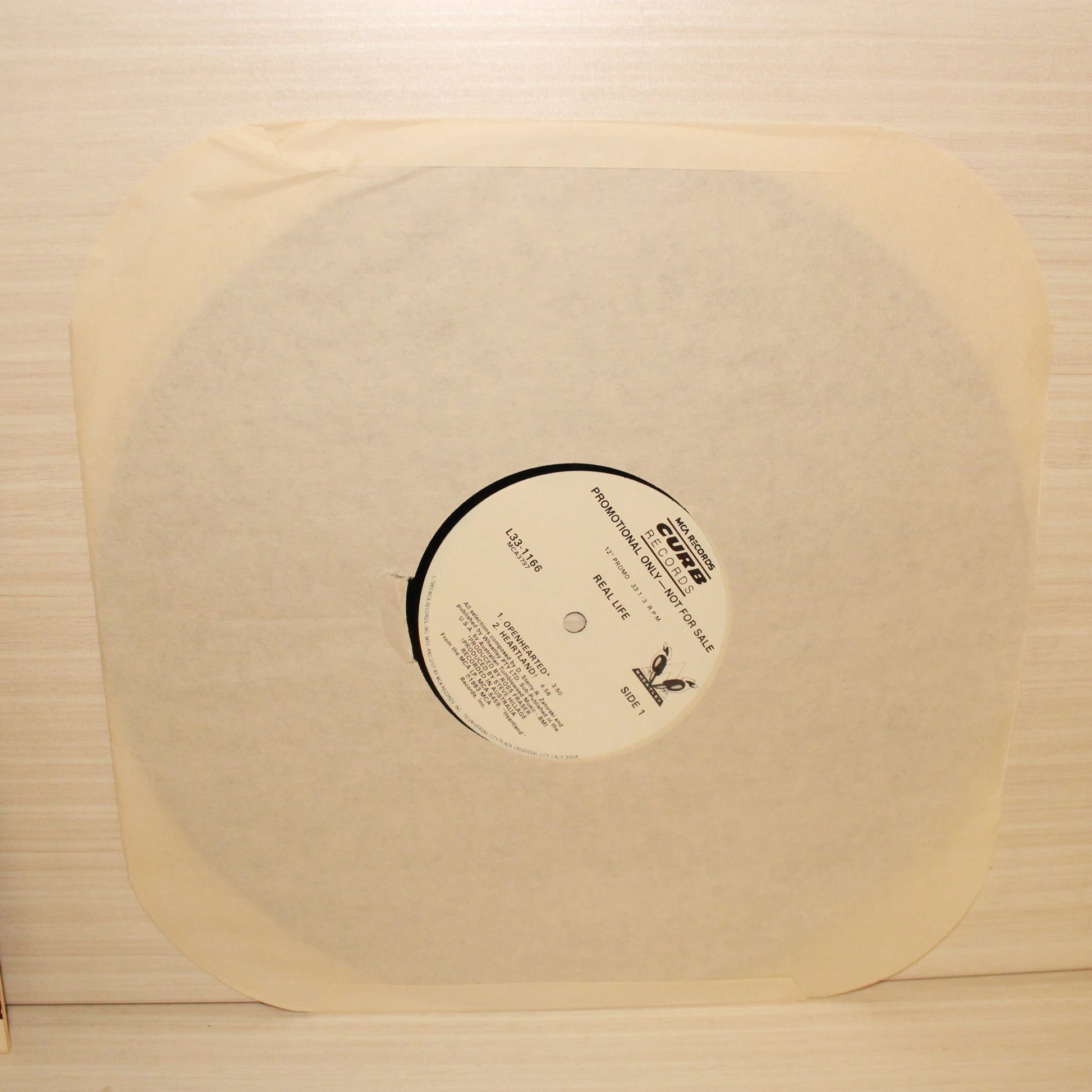 Real Life : Send Me An Angel / Catch Me I'm Falling (12",33 ⅓ RPM,Promo)