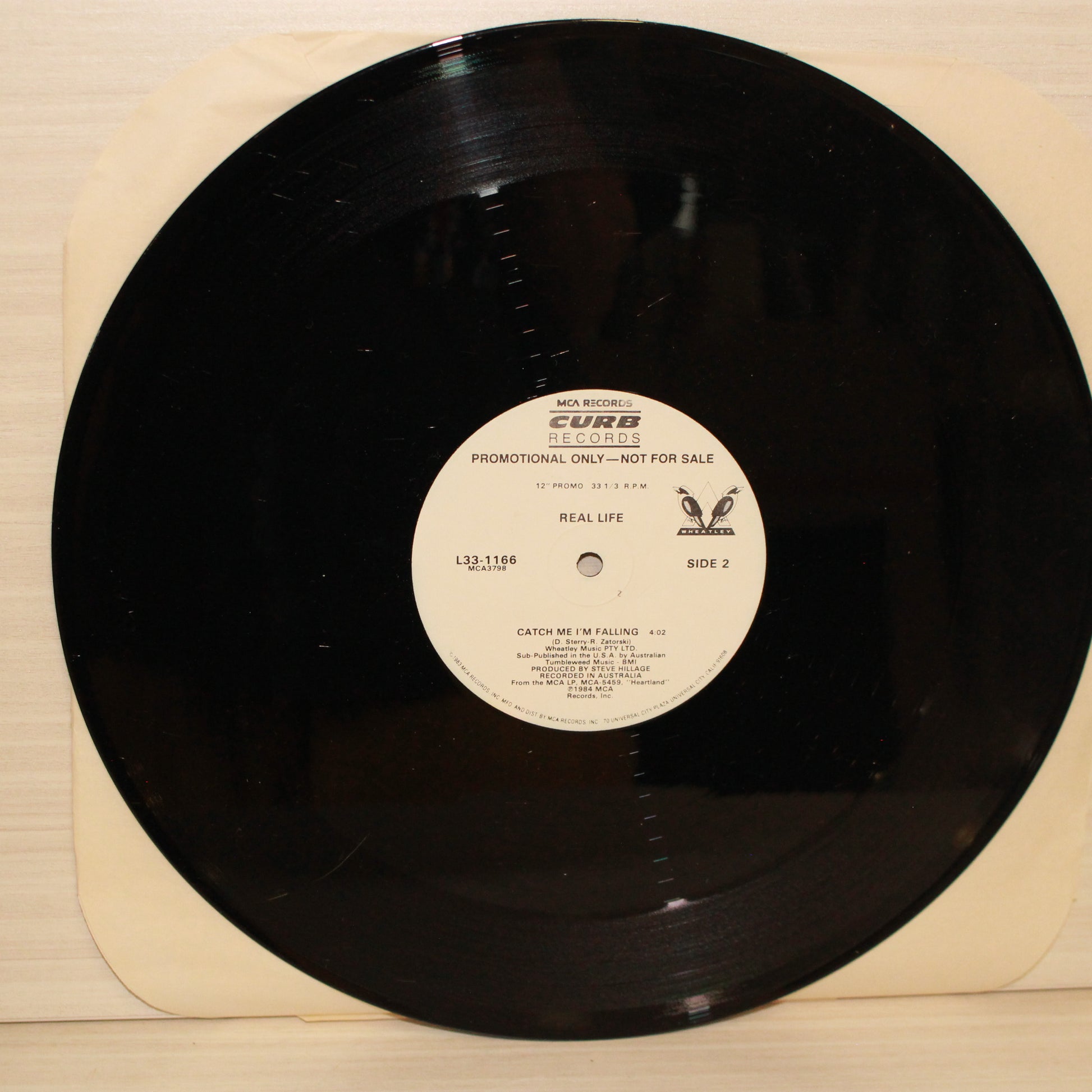 Real Life : Send Me An Angel / Catch Me I'm Falling (12",33 ⅓ RPM,Promo)