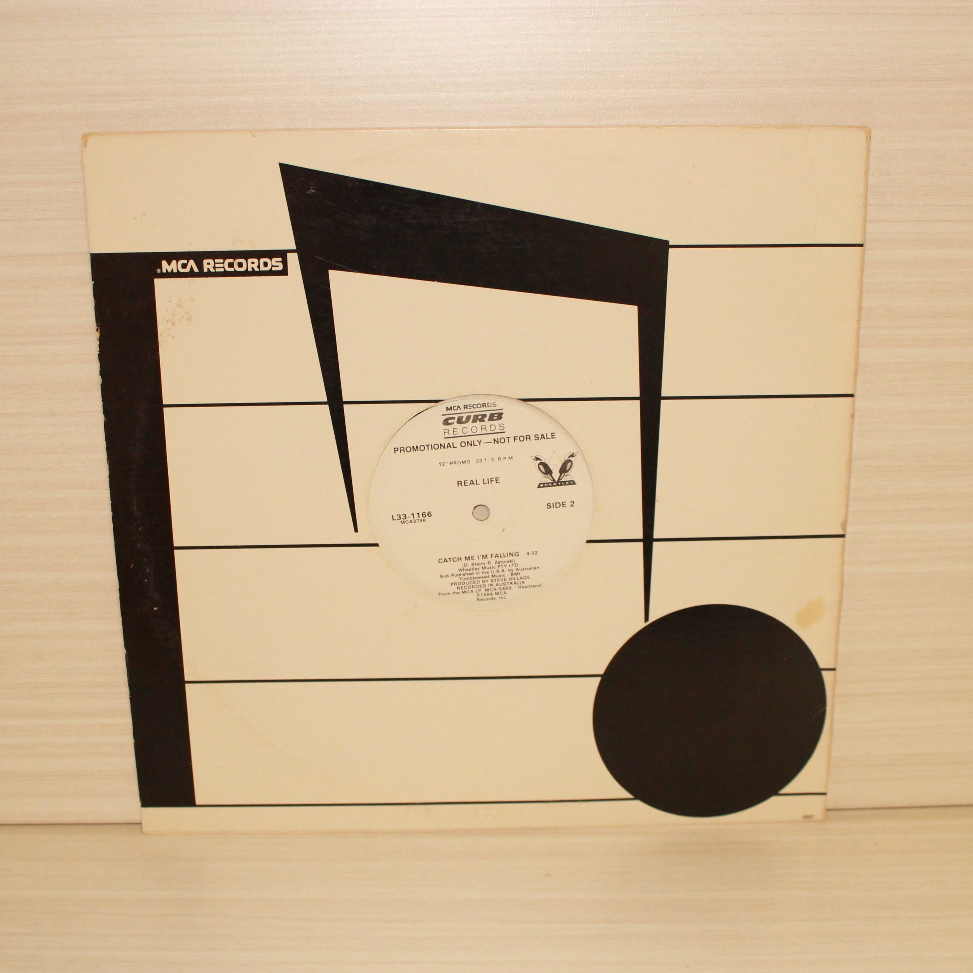 Real Life : Send Me An Angel / Catch Me I'm Falling (12",33 ⅓ RPM,Promo)