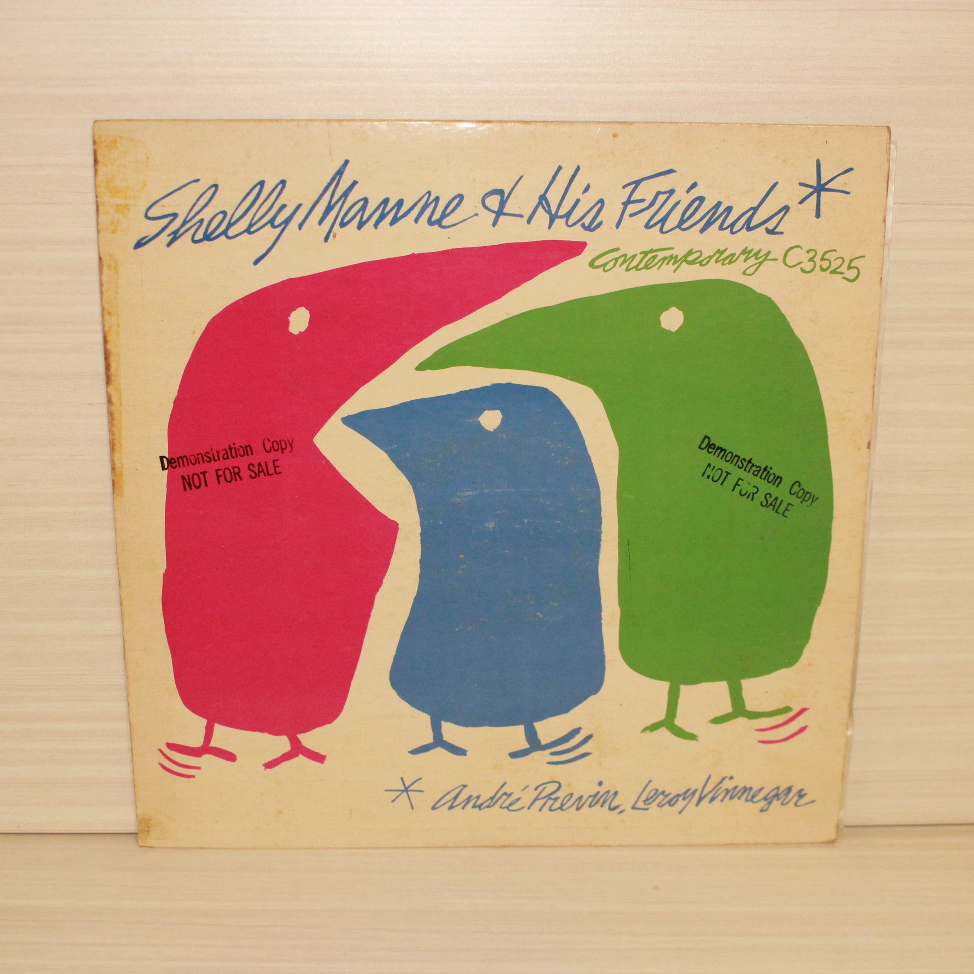 Shelly Manne & His Friends : Shelly Manne & His Friends Vol. 1 (LP,Album,Mono)