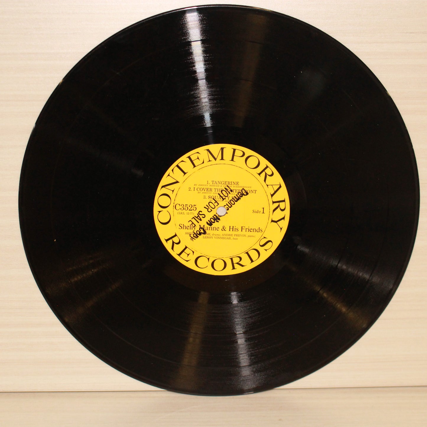 Shelly Manne & His Friends : Shelly Manne & His Friends Vol. 1 (LP,Album,Mono)