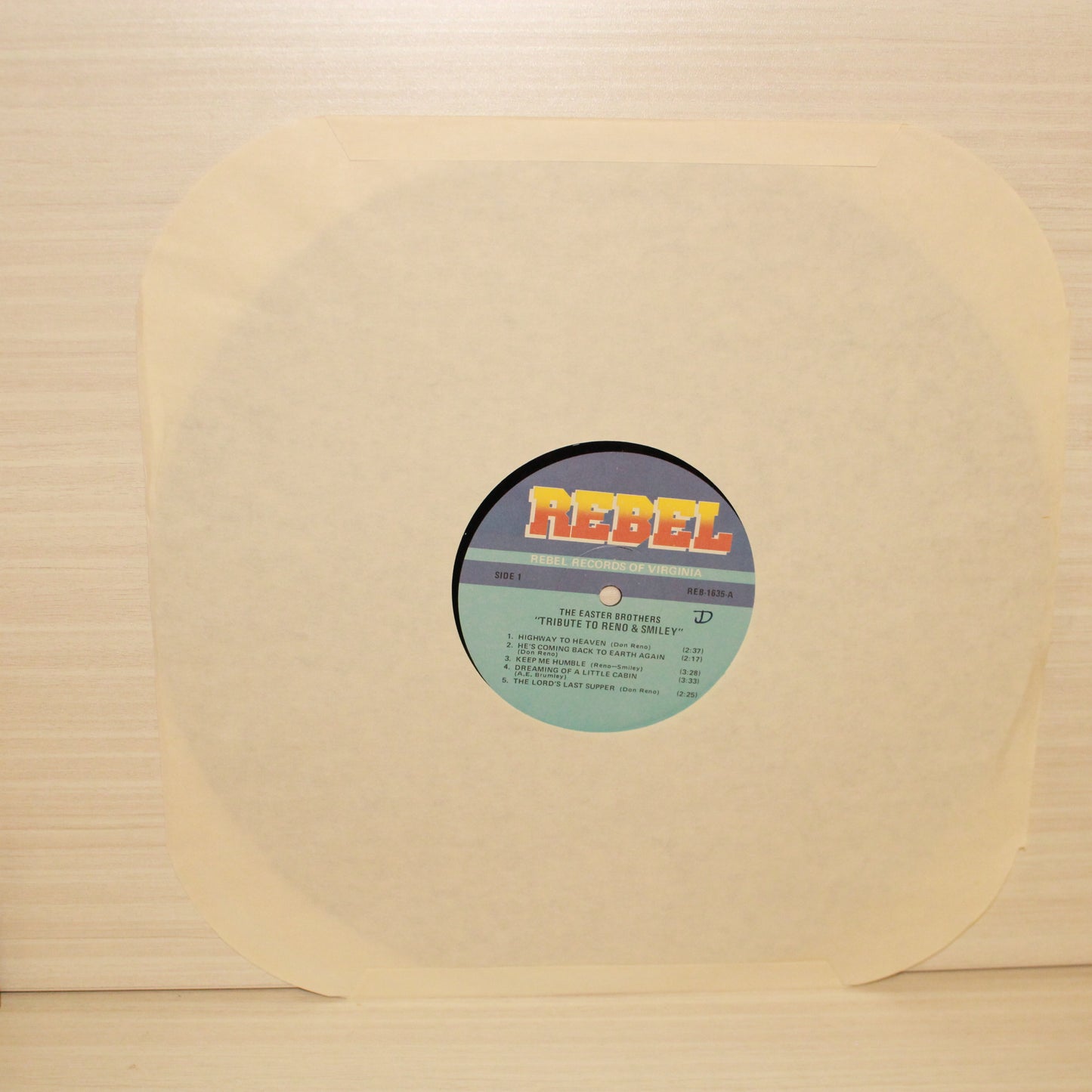 The Easter Brothers : Tribute To Reno & Smiley (LP,Album)