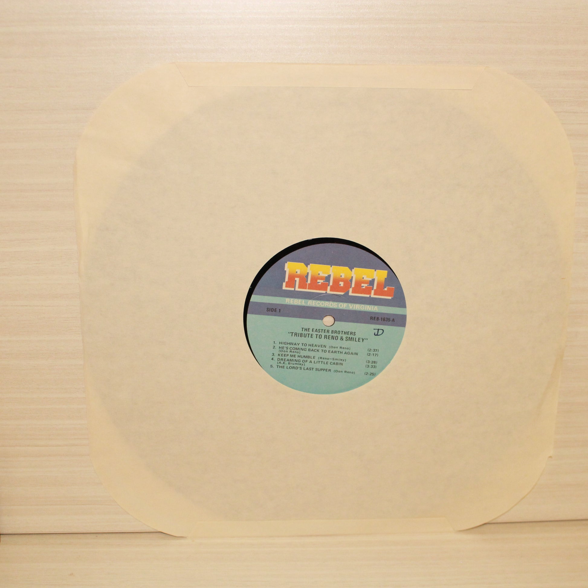 The Easter Brothers : Tribute To Reno & Smiley (LP,Album)