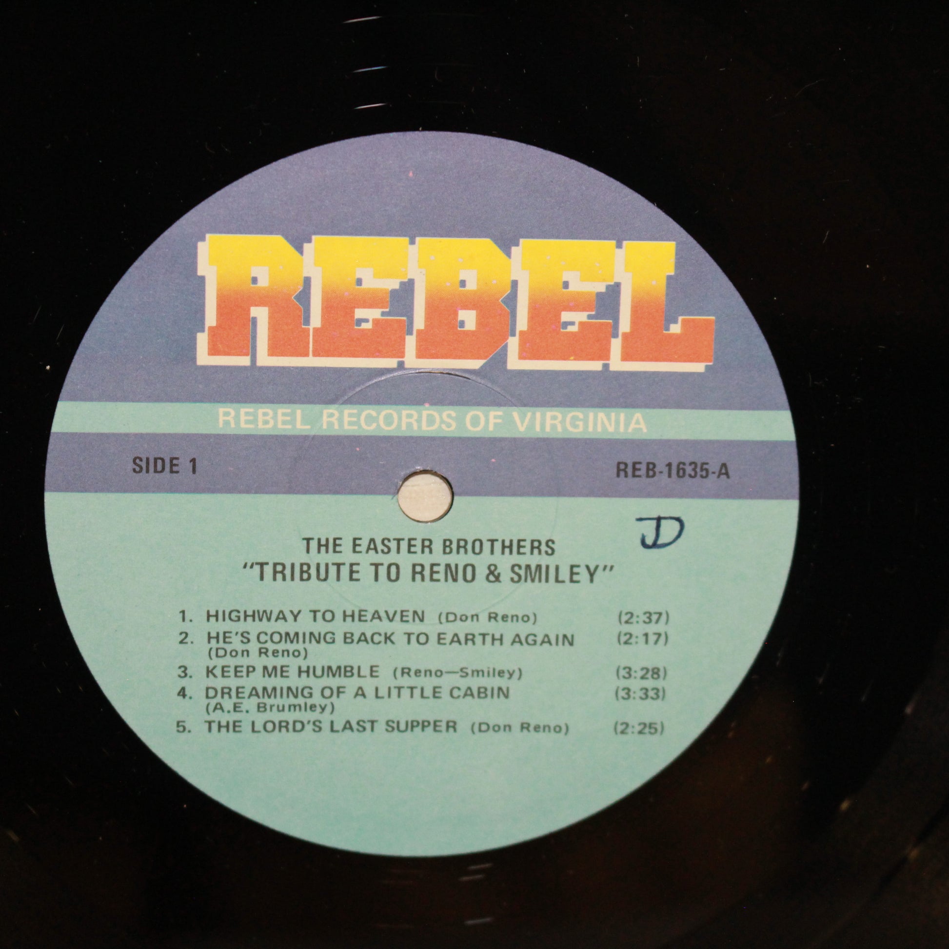 The Easter Brothers : Tribute To Reno & Smiley (LP,Album)