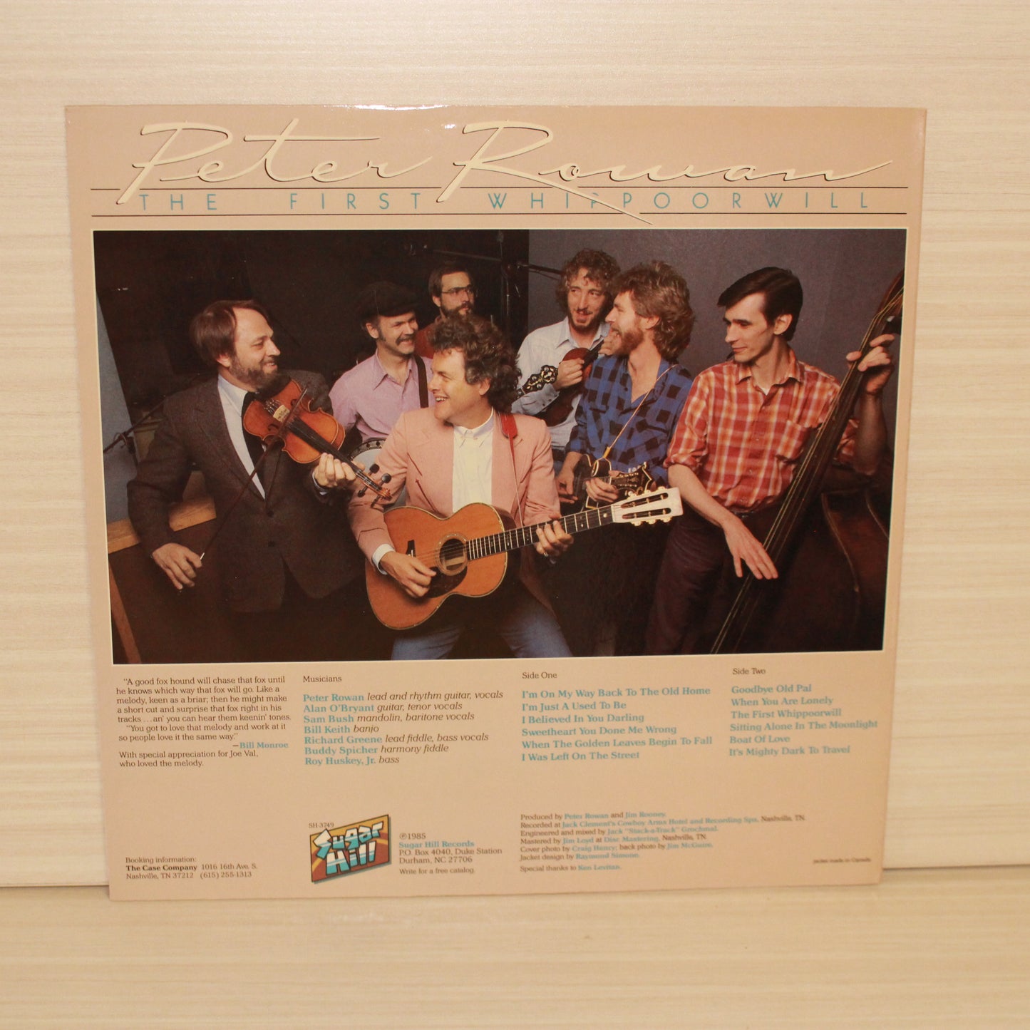 Peter Rowan : The First Whippoorwill (LP,Album)