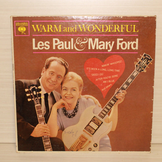Les Paul & Mary Ford : Warm And Wonderful (LP,Album,Mono)