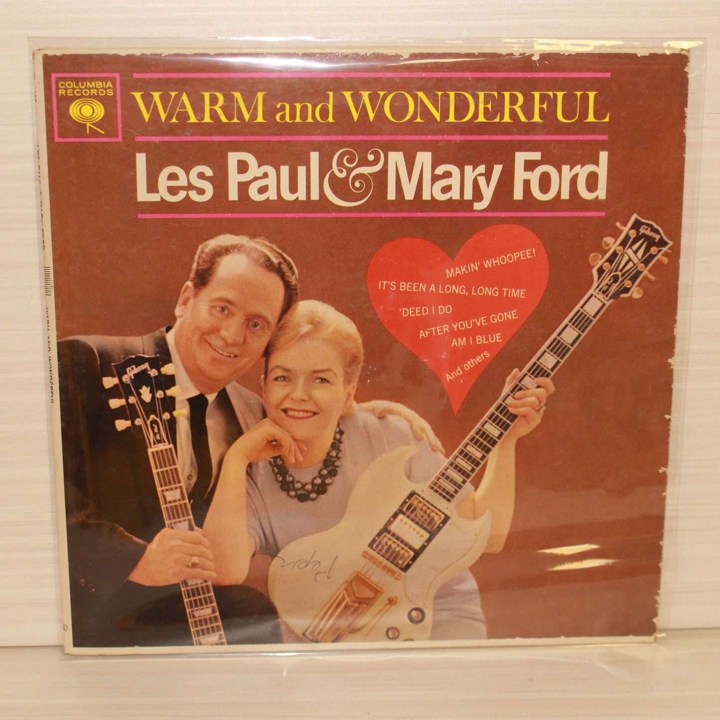 Les Paul & Mary Ford : Warm And Wonderful (LP,Album,Mono)