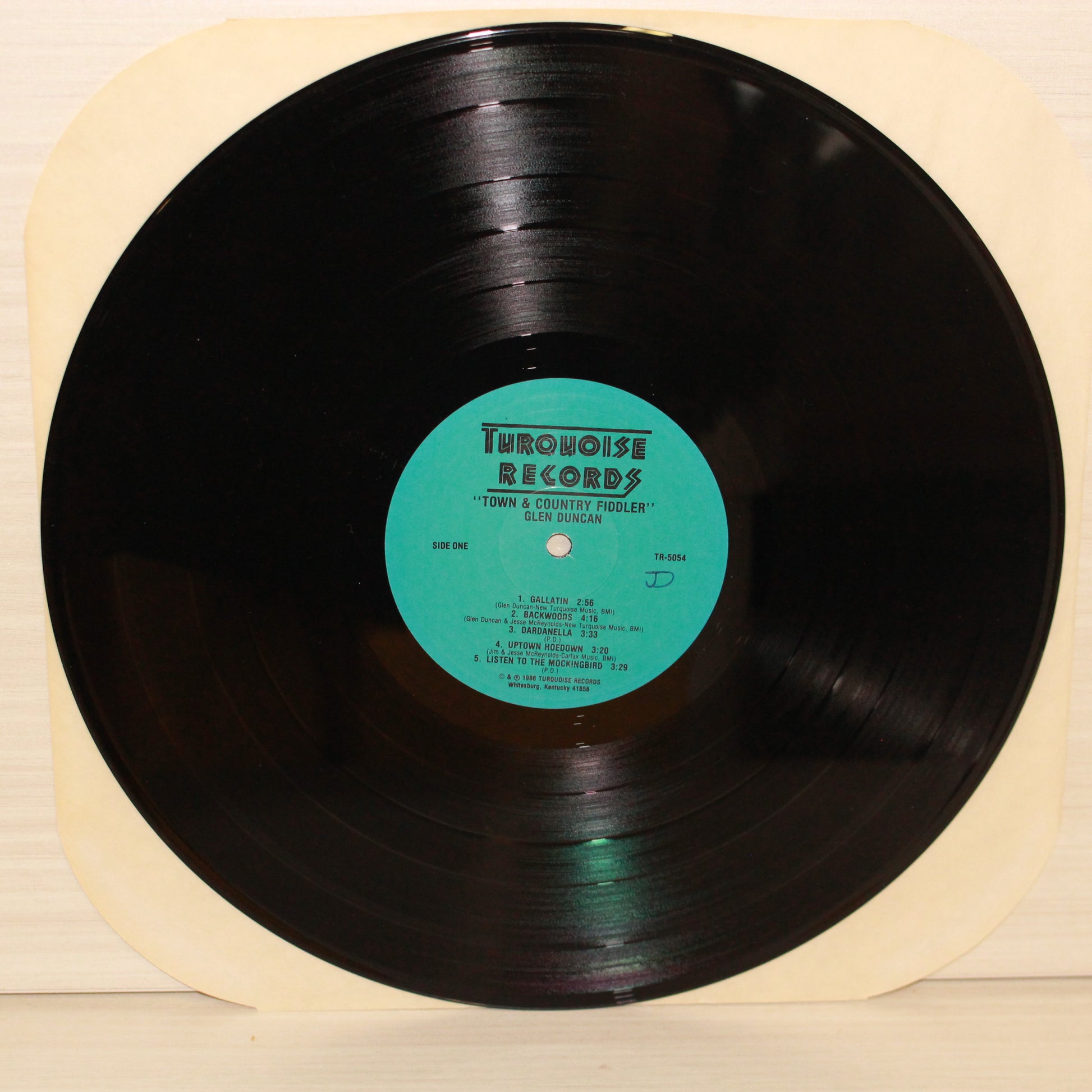 Glen Duncan : Town & Country Fiddler (LP,Album)