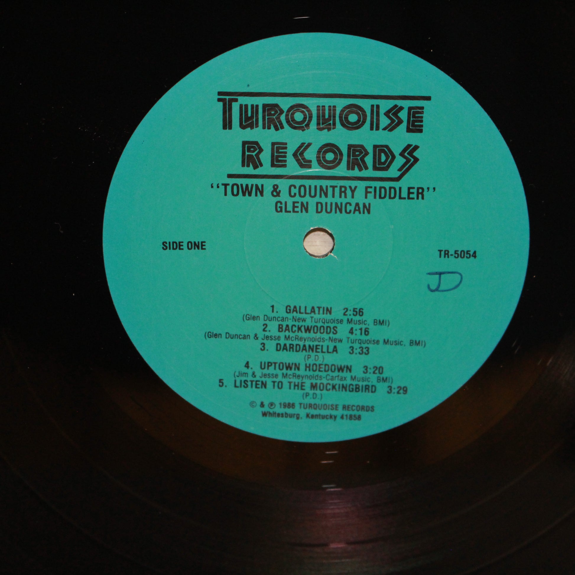 Glen Duncan : Town & Country Fiddler (LP,Album)