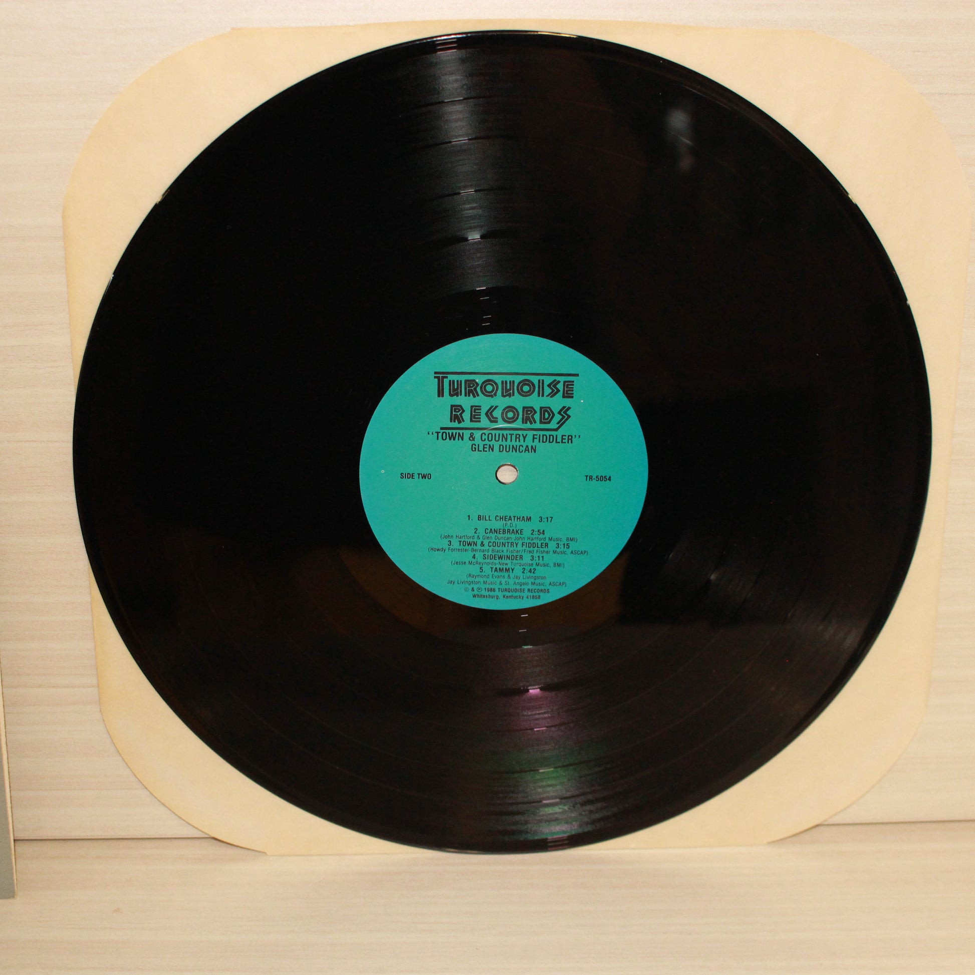Glen Duncan : Town & Country Fiddler (LP,Album)