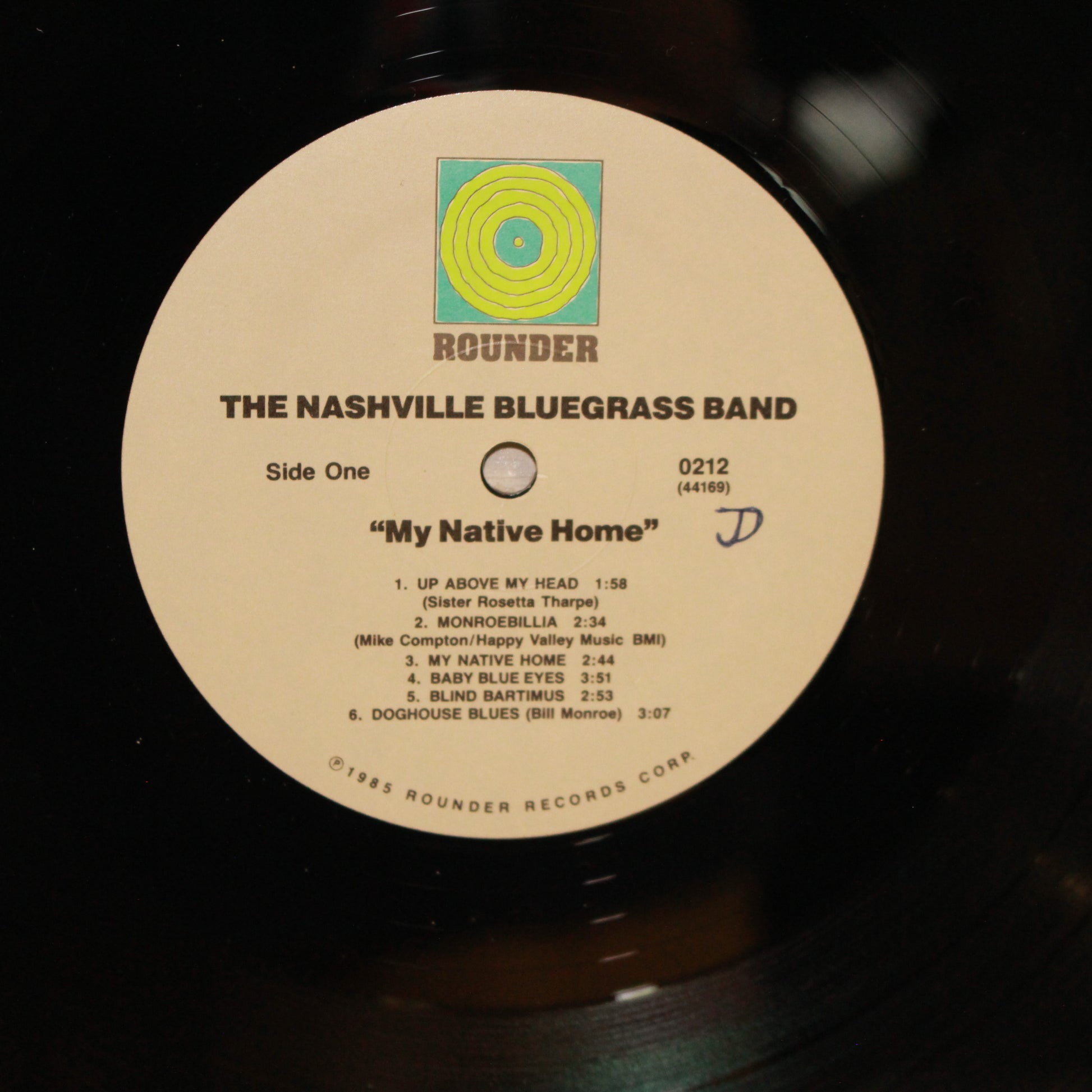 The Nashville Bluegrass Band : My Native Home (LP,Album)
