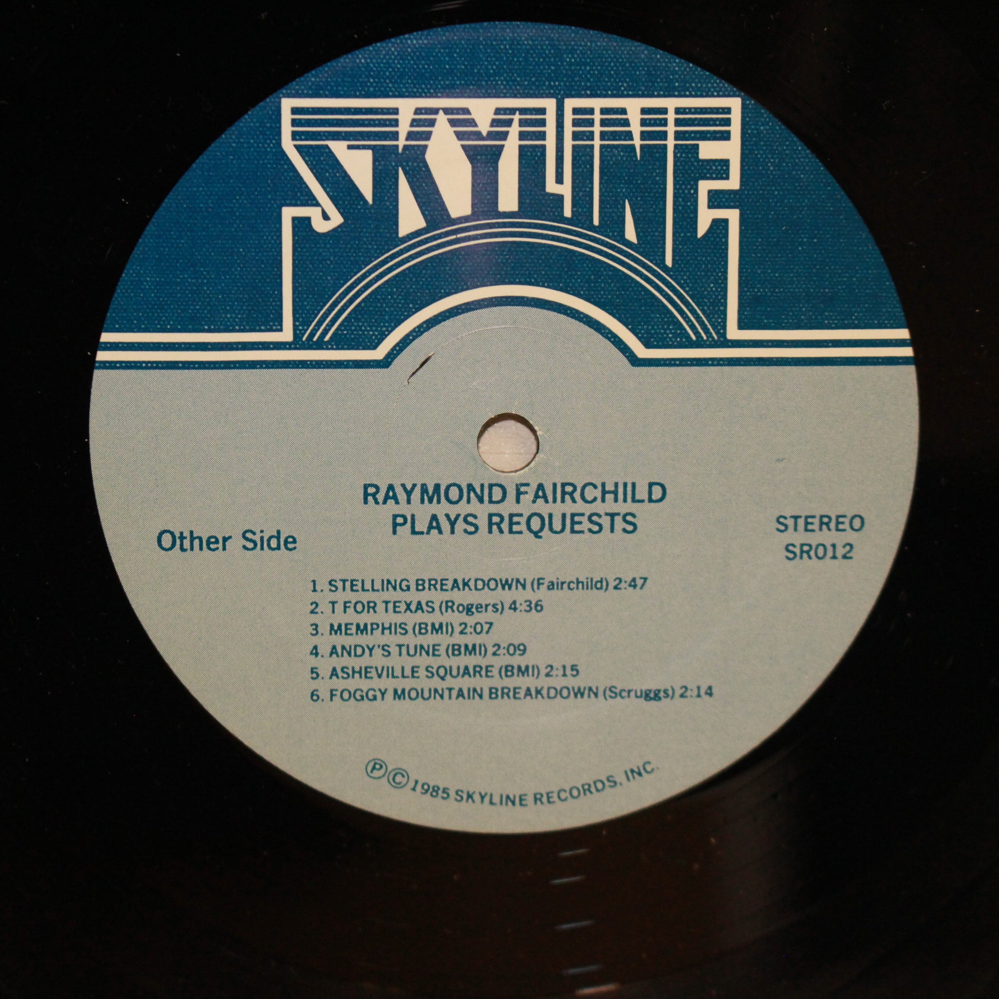 Raymond Fairchild : Plays Requests (LP,Album)