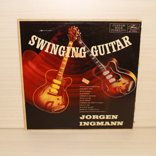 Jørgen Ingmann : Swinging Guitar (LP,Mono)