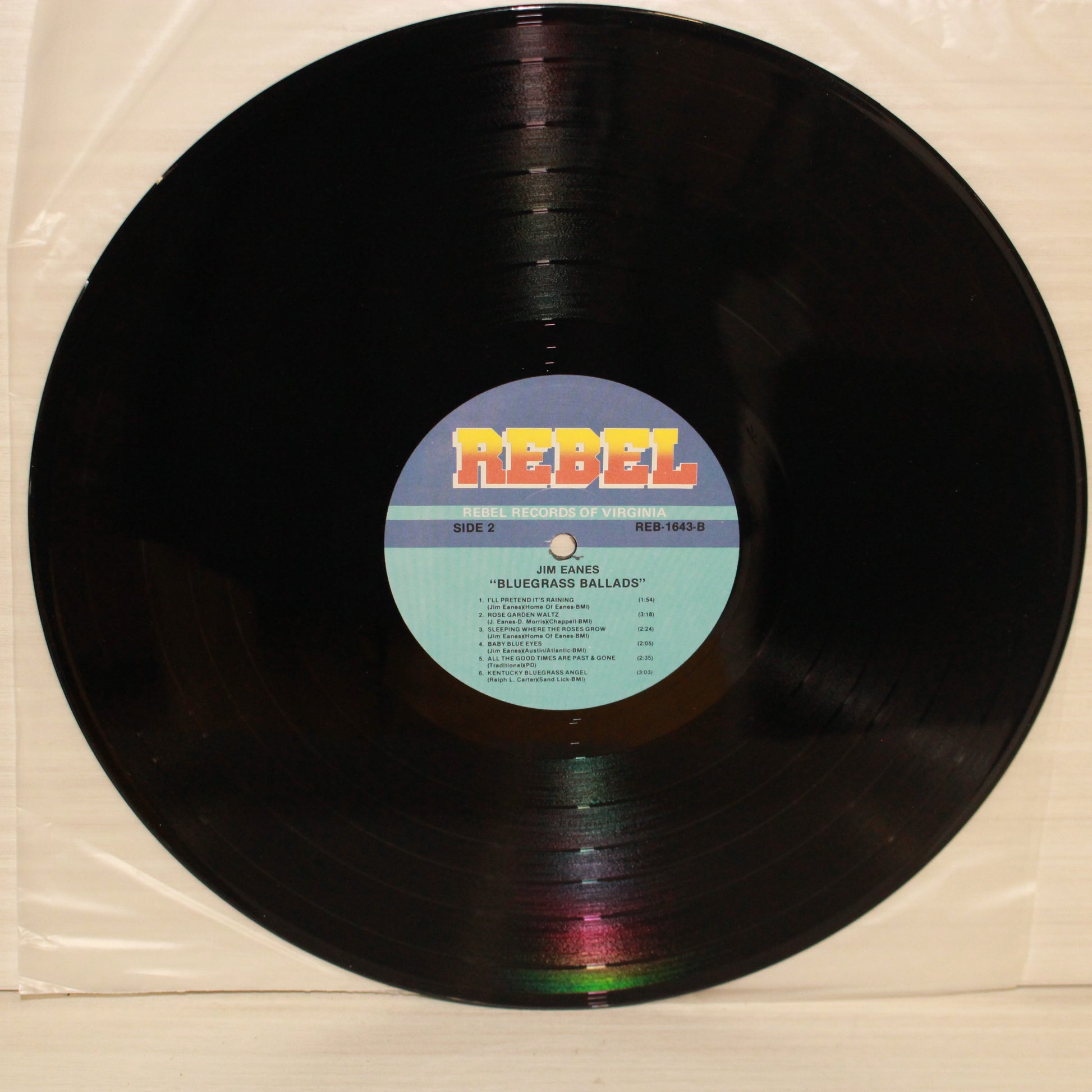 Jim Eanes : Bluegrass Ballads (LP,Compilation)