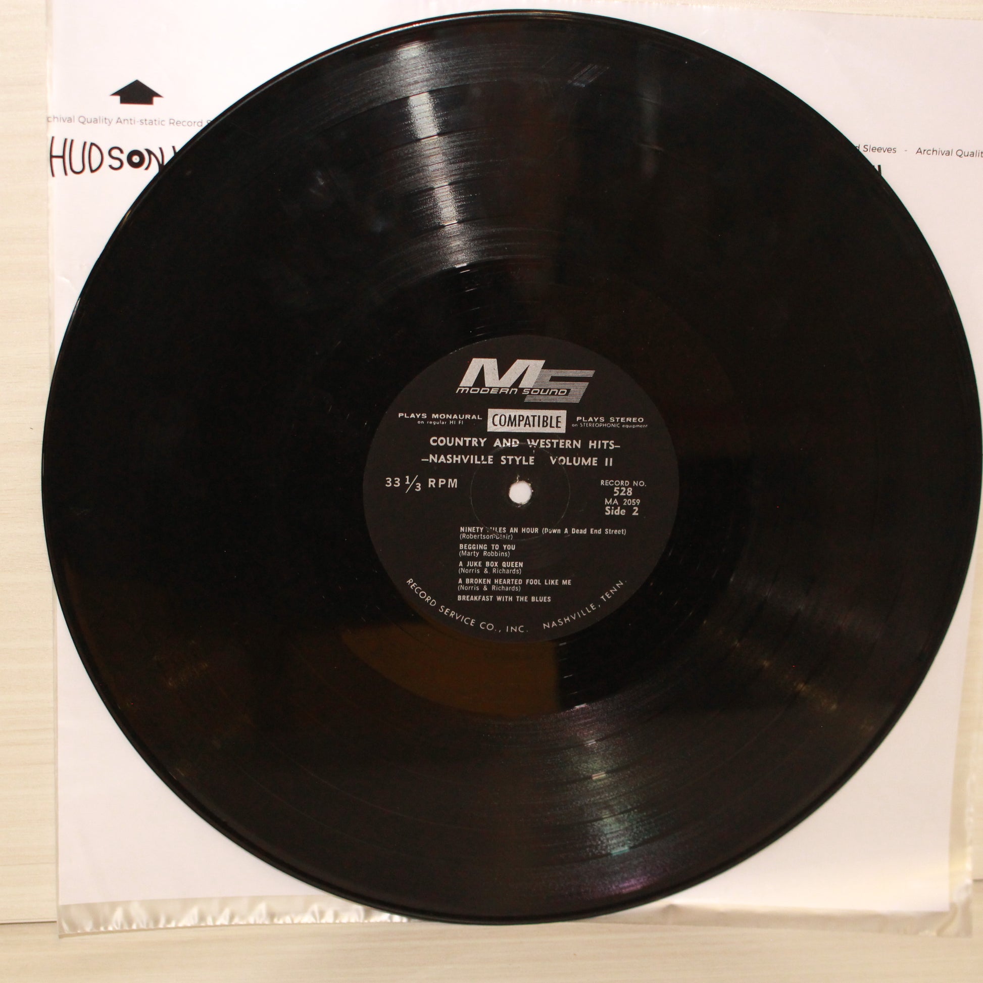 Unknown Artist : Pop Hits ...Nashville Style (LP,Stereo)