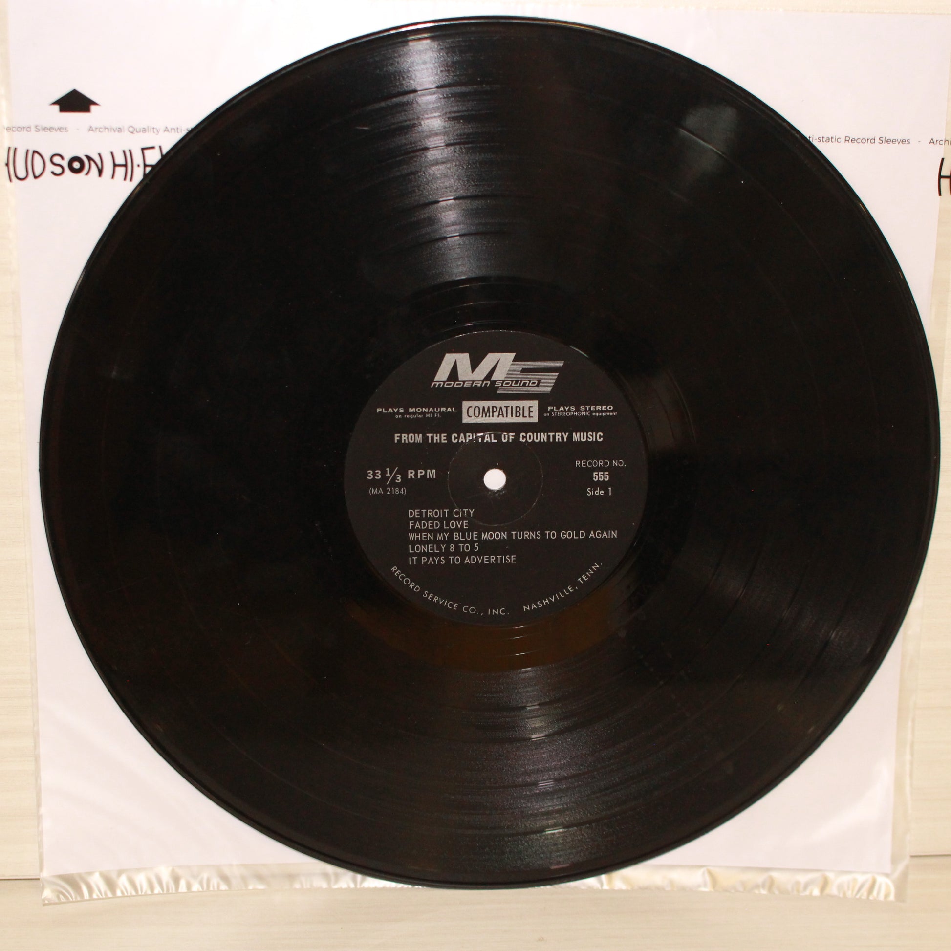 Various : From the Capital of Country Music (LP,Compilation)