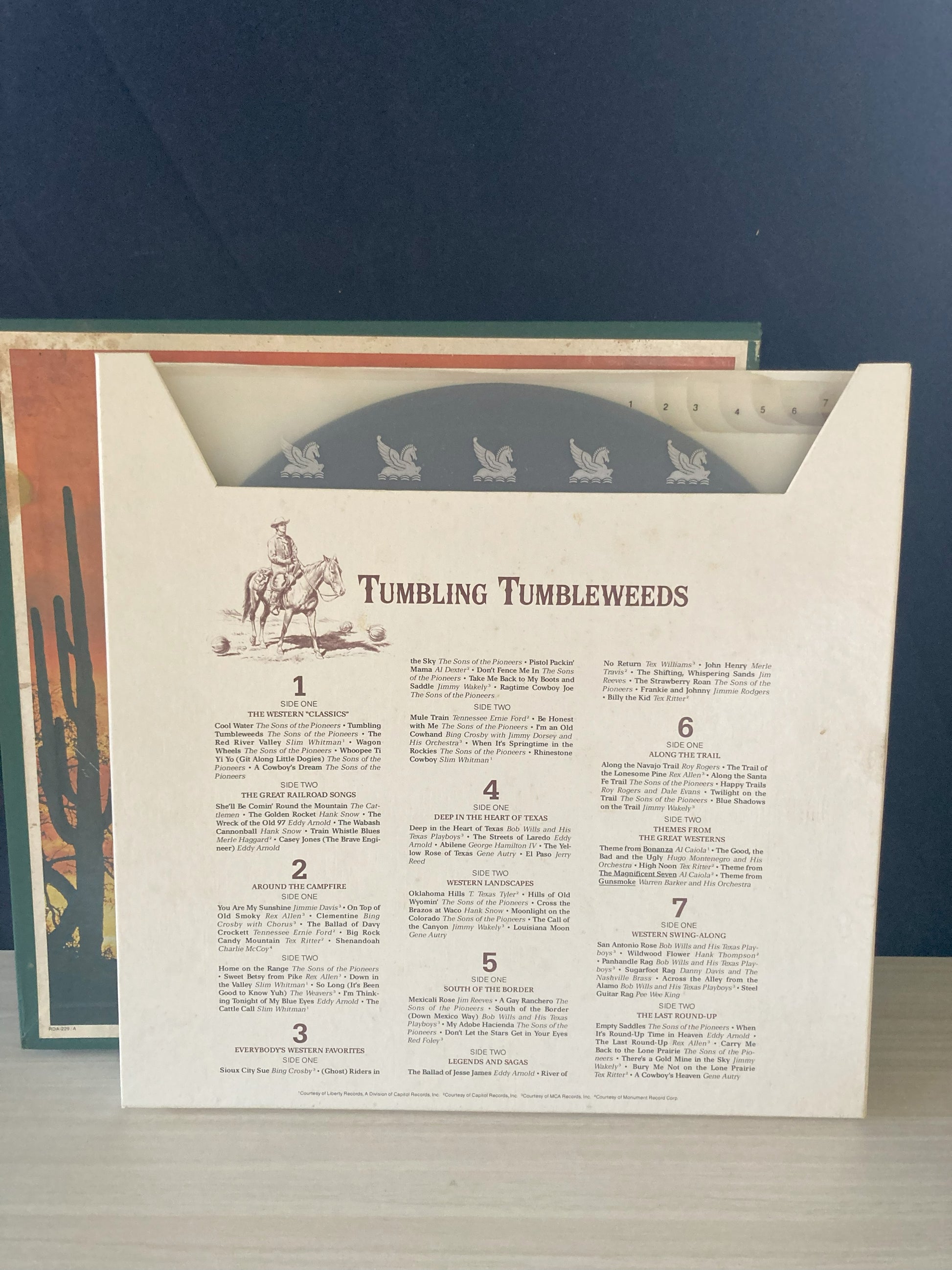 Various : Tumbling Tumbleweeds (LP,Compilation)
