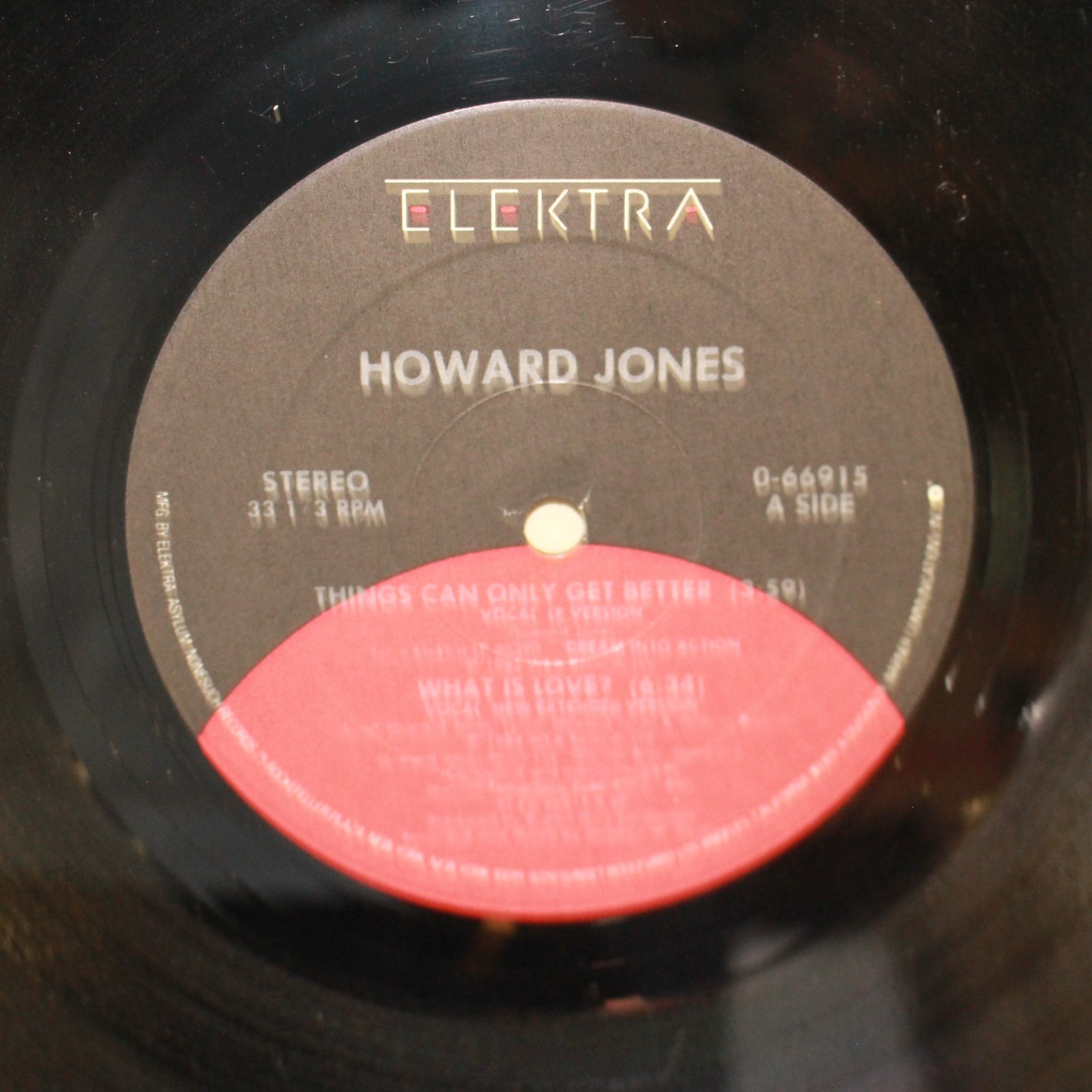 Howard Jones : Things Can Only Get Better (12",33 ⅓ RPM)