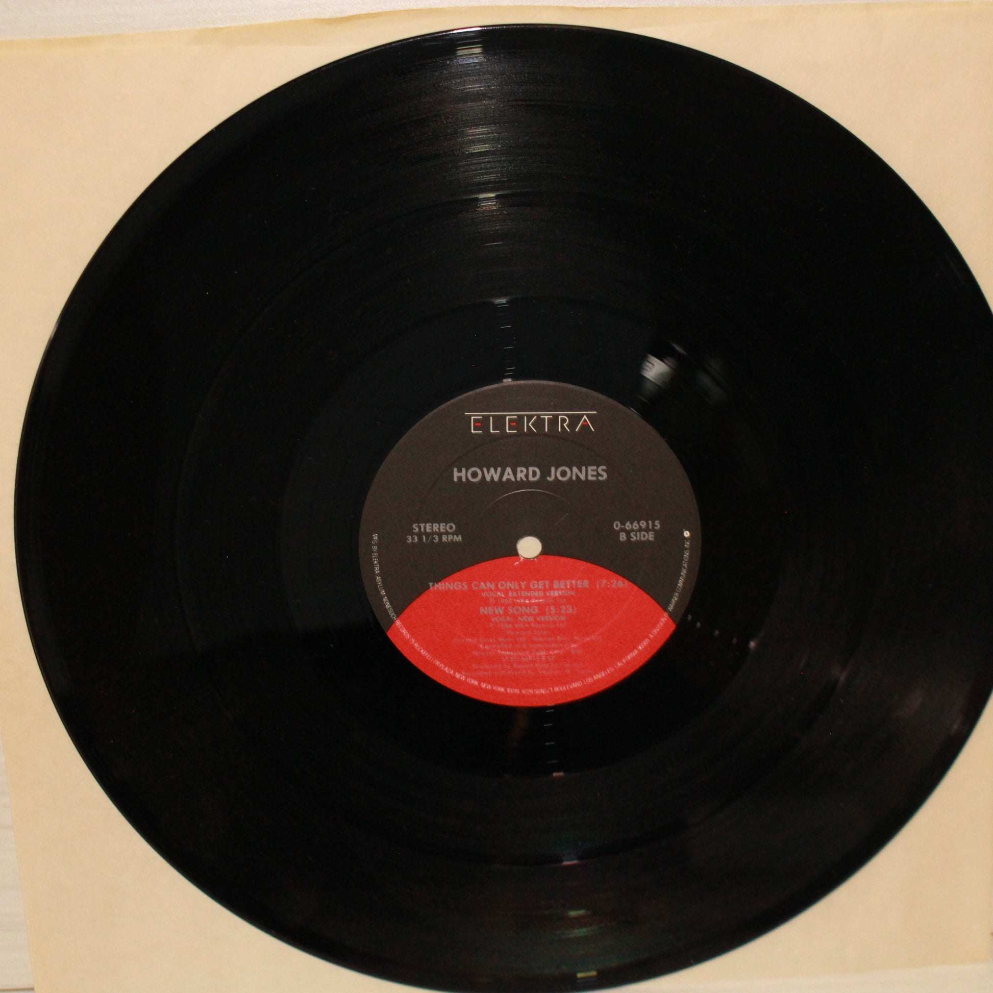 Howard Jones : Things Can Only Get Better (12",33 ⅓ RPM)