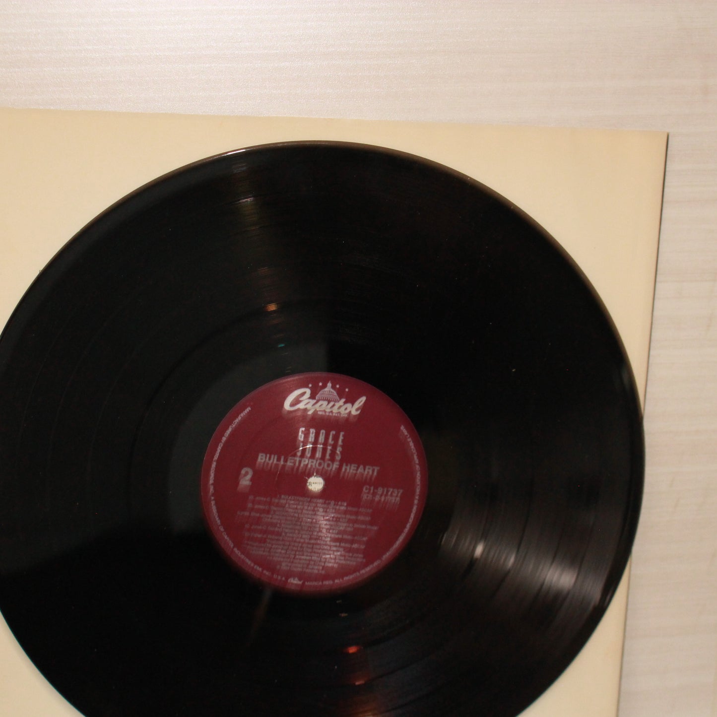 Grace Jones : Bulletproof Heart (LP,Album)