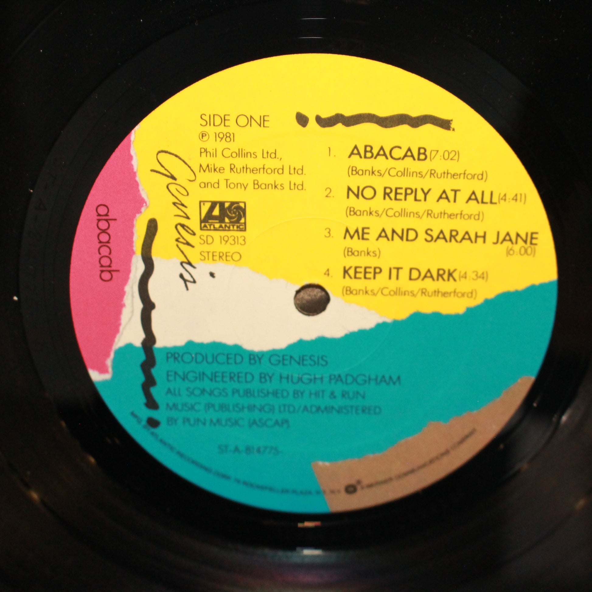 Genesis : Abacab (LP,Album,Stereo)