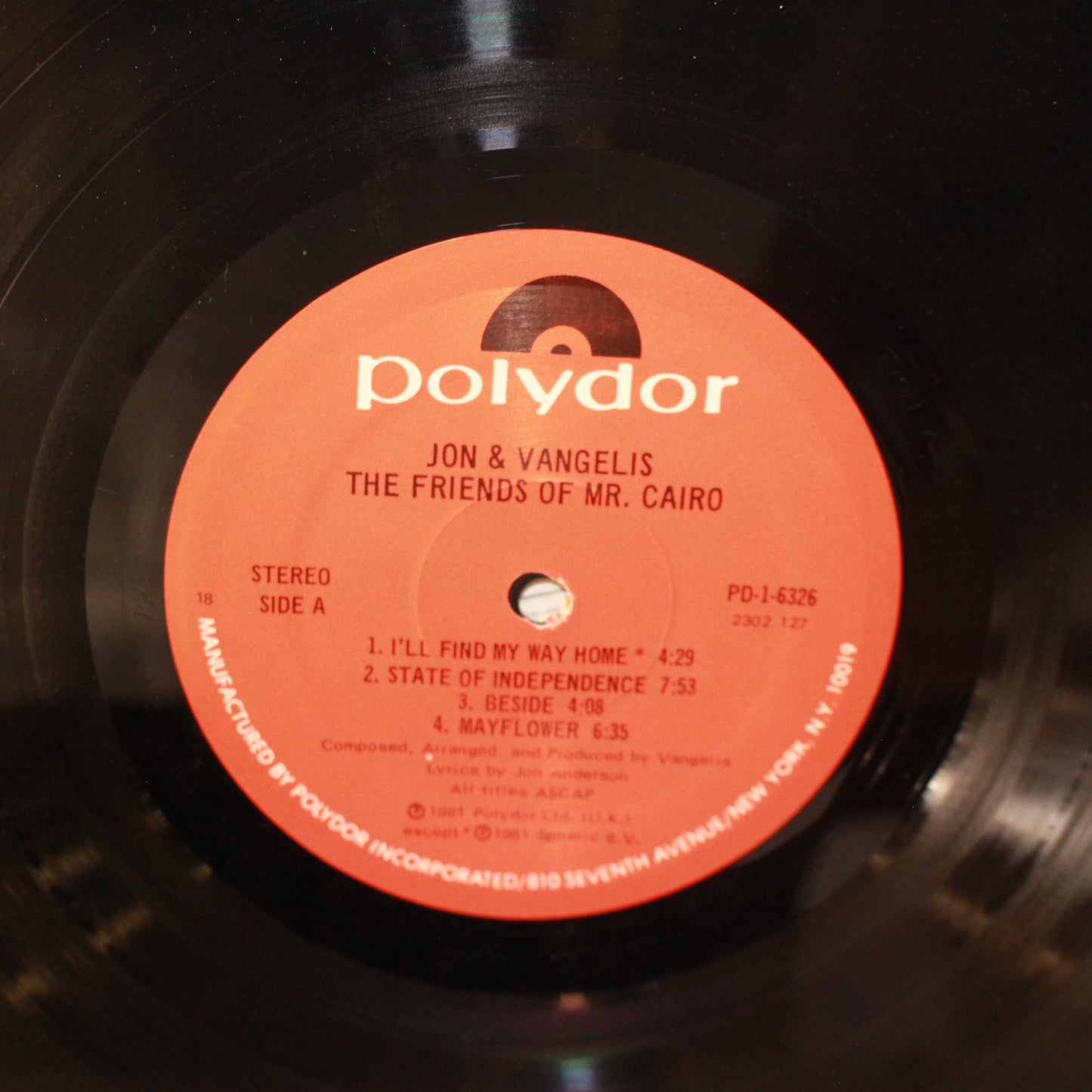Jon & Vangelis : The Friends Of Mr. Cairo (LP,Album,Reissue)