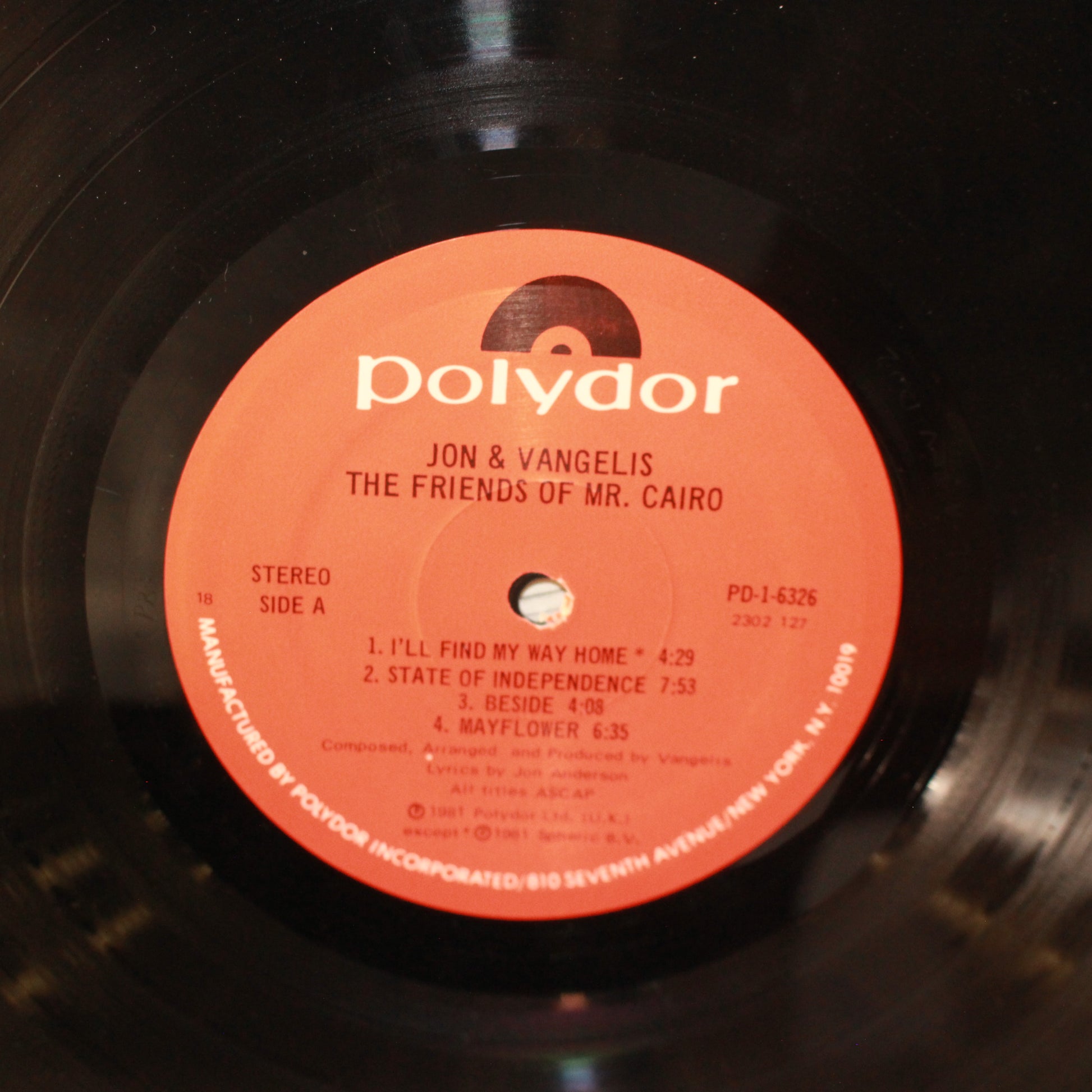 Jon & Vangelis : The Friends Of Mr. Cairo (LP,Album,Reissue)
